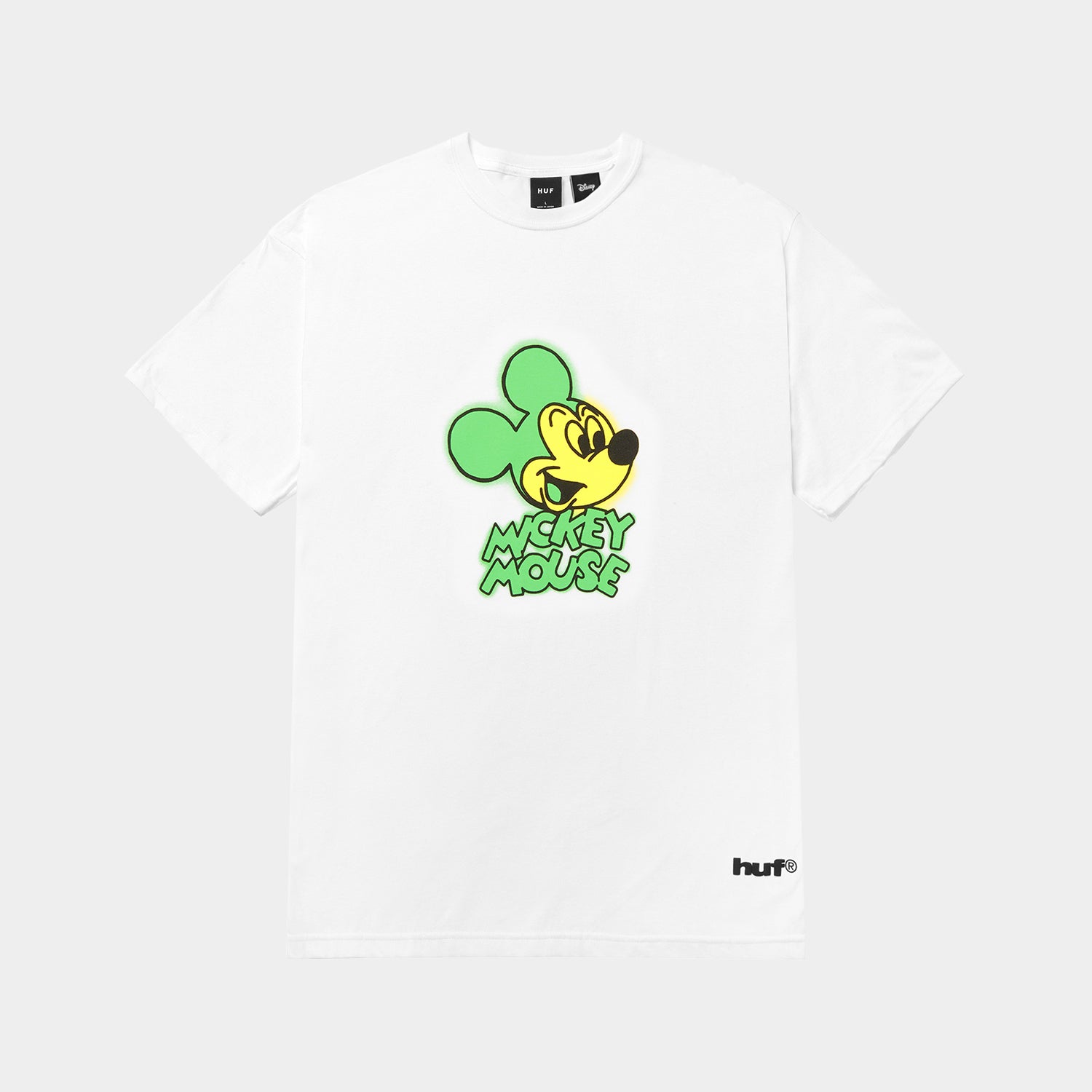 HUF (ハフ) Worldwide JP /T-SHIRTS(Tシャツ)/ DISNEY | HUF MICKEY SPRAY TEE商品 / WHITE