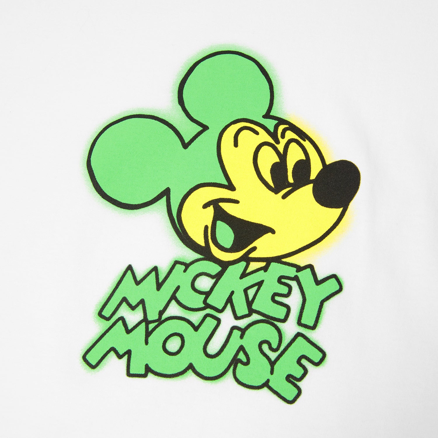HUF (ハフ) Worldwide JP /T-SHIRTS(Tシャツ)/ DISNEY | HUF MICKEY SPRAY TEE商品 / WHITE