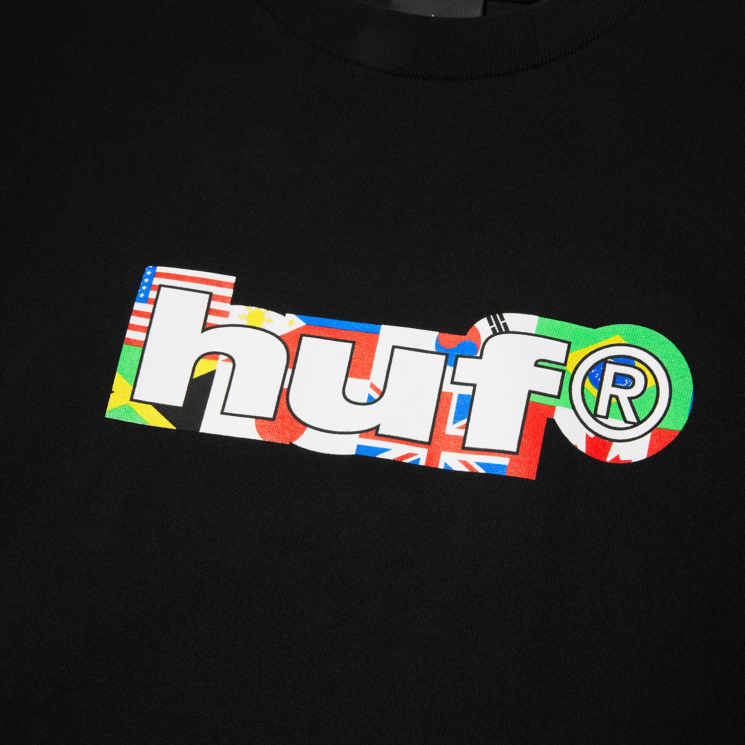HUF (ハフ) Worldwide JP /T-SHIRTS(Tシャツ)/ DISNEY | HUF MICKEY WORLD TOUR SILHOUETTE TEE商品 / BLACK