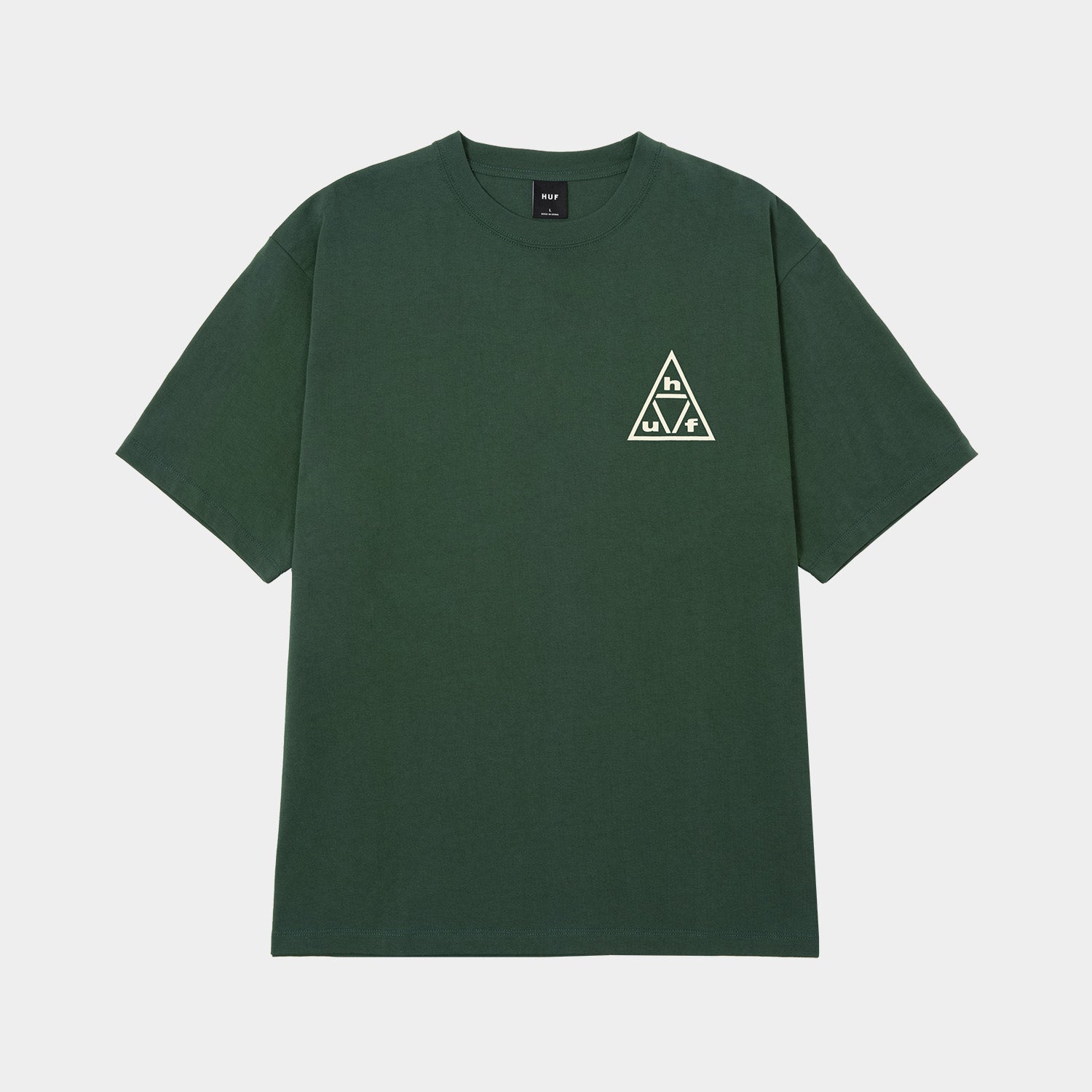 HUF (ハフ) Worldwide JP /T-SHIRTS(Tシャツ)/ TRIPLE TRIANGLE TEE商品 / FOREST GREEN