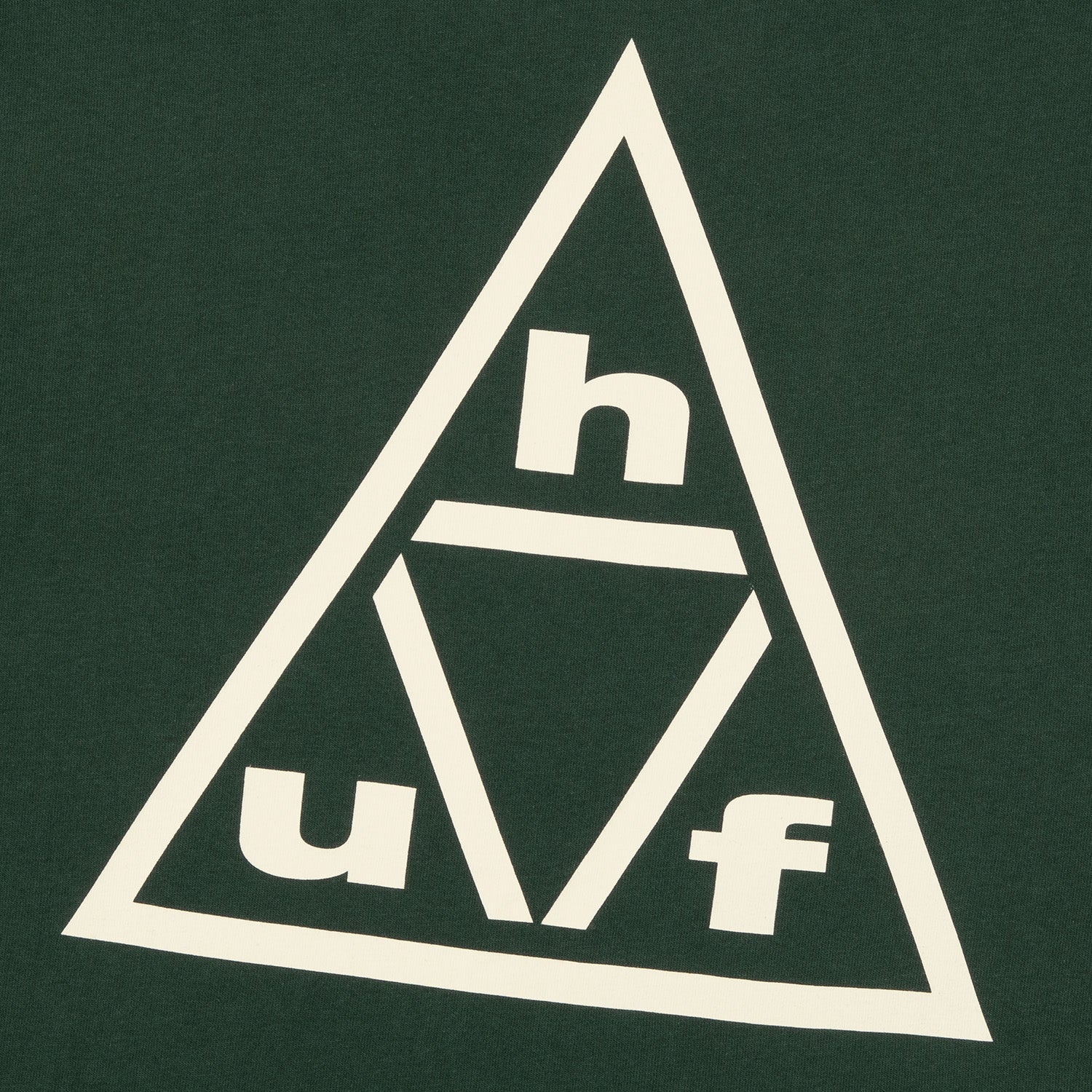 HUF (ハフ) Worldwide JP /T-SHIRTS(Tシャツ)/ TRIPLE TRIANGLE TEE商品 / FOREST GREEN
