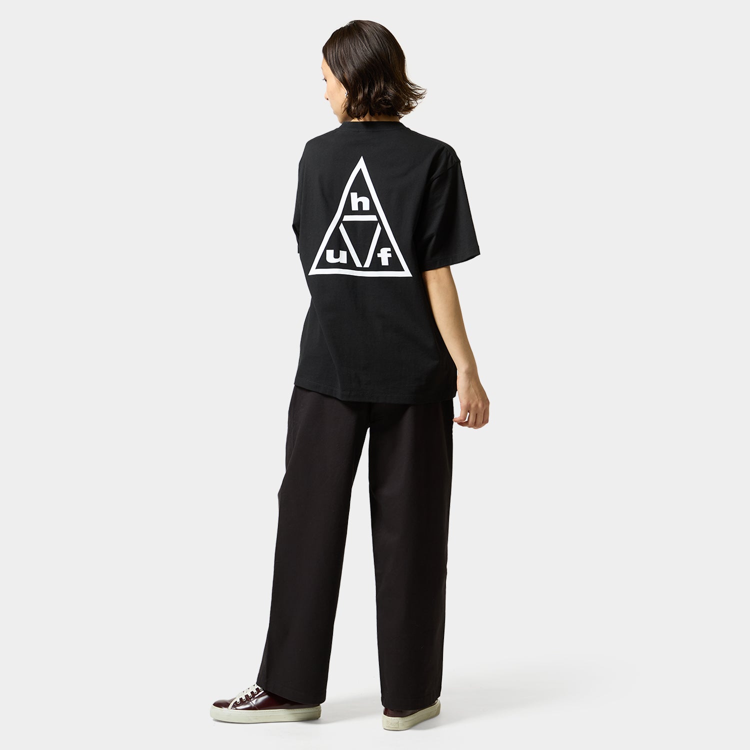 HUF (ハフ) Worldwide JP /T-SHIRTS(Tシャツ)/ TRIPLE TRIANGLE SS TEE商品 / BLACK