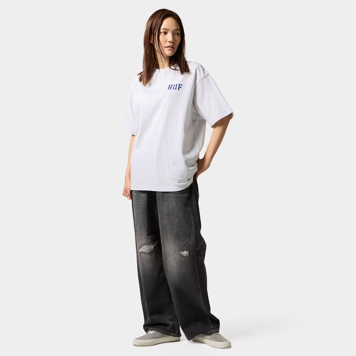 HUF (ハフ) Worldwide JP /T-SHIRTS(Tシャツ)/ CLASSIC H TEE商品 / LT ORANGE