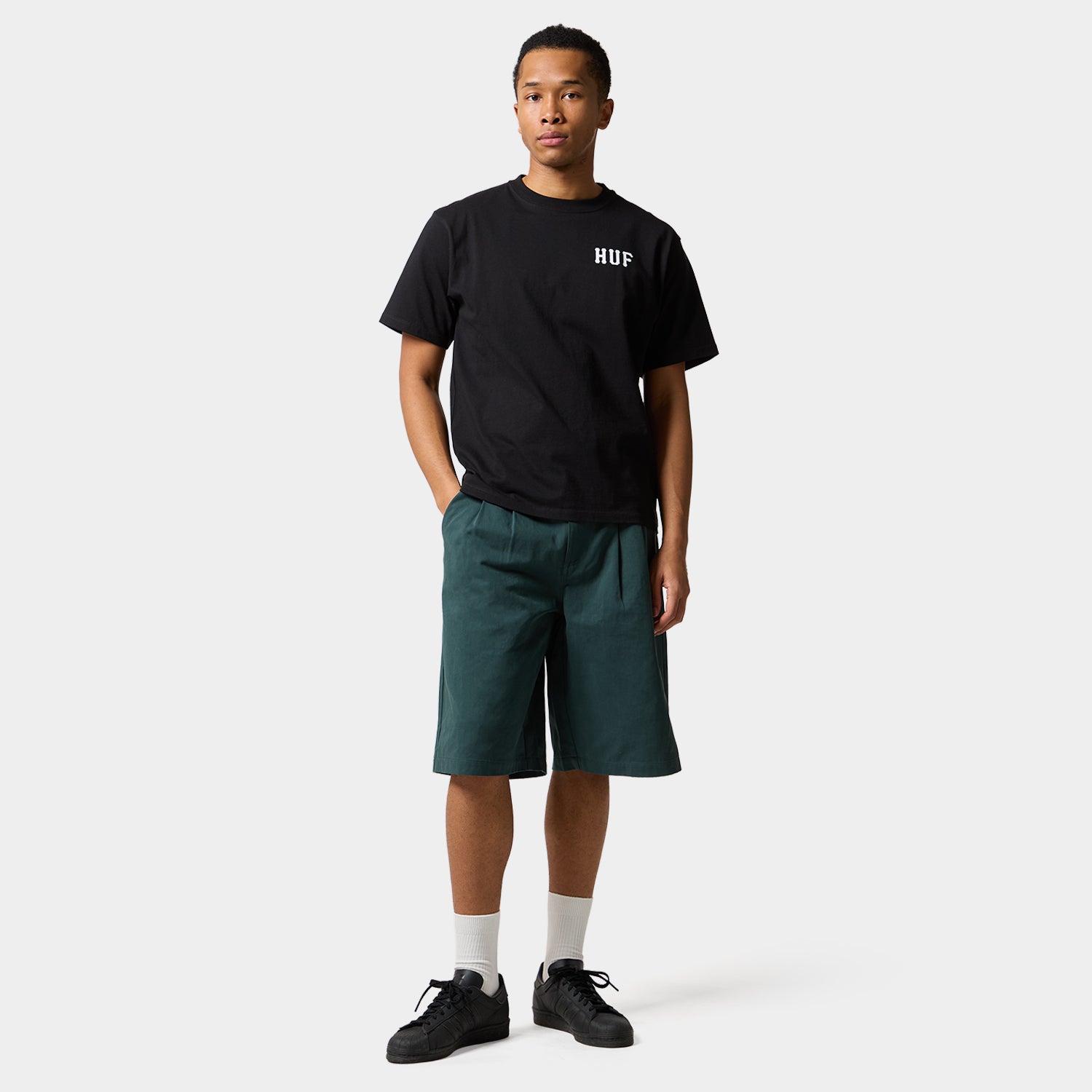 HUF (ハフ) Worldwide JP /T-SHIRTS(Tシャツ)/ CLASSIC H TEE商品 / LT ORANGE