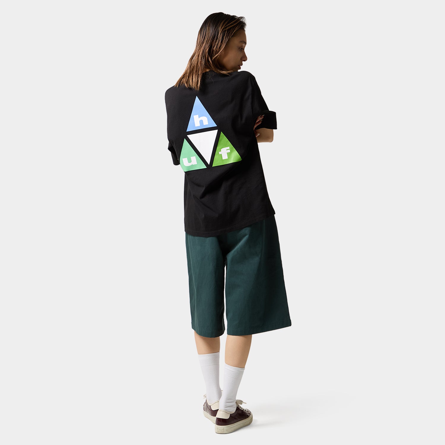 HUF (ハフ) Worldwide JP /T-SHIRTS(Tシャツ)/ PRISM TT TEE商品 / WHITE