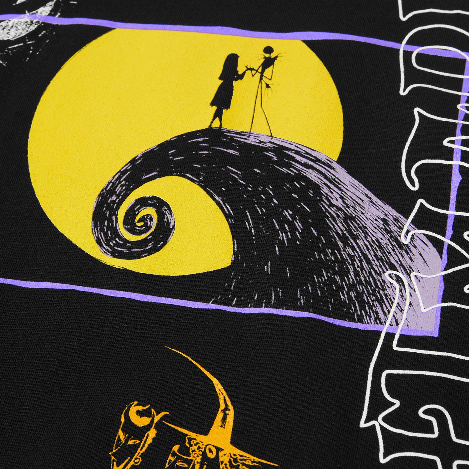 HUF (ハフ) Worldwide JP /T-SHIRTS(Tシャツ)/ HUF X NIGHTMARE BEFORE CHRISTMAS DREAM TEE商品 / BLACK