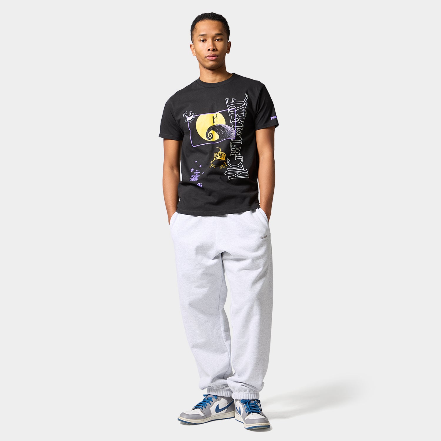 HUF (ハフ) Worldwide JP /T-SHIRTS(Tシャツ)/ HUF X NIGHTMARE BEFORE CHRISTMAS DREAM TEE商品 / BLACK