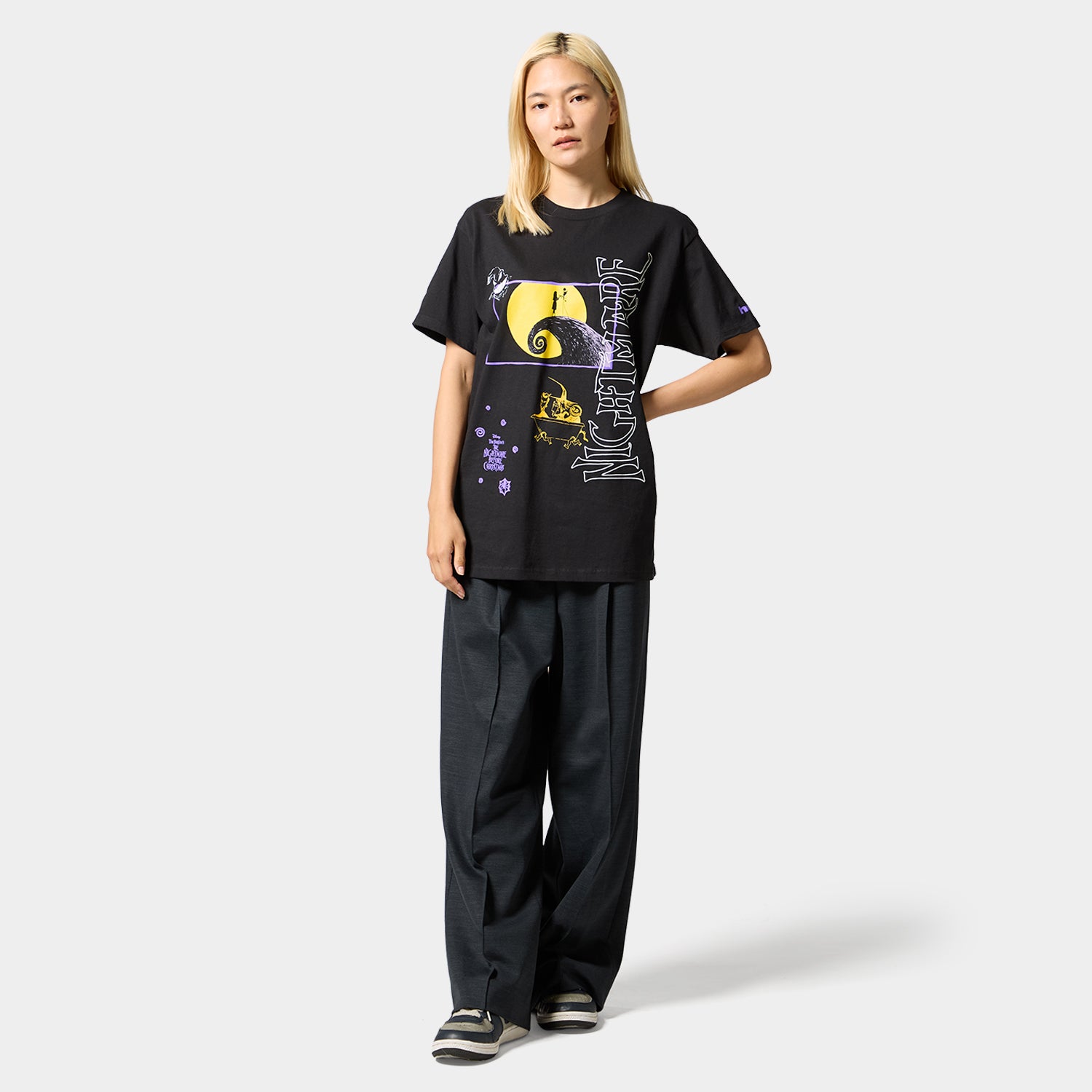 HUF (ハフ) Worldwide JP /T-SHIRTS(Tシャツ)/ HUF X NIGHTMARE BEFORE CHRISTMAS DREAM TEE商品 / BLACK