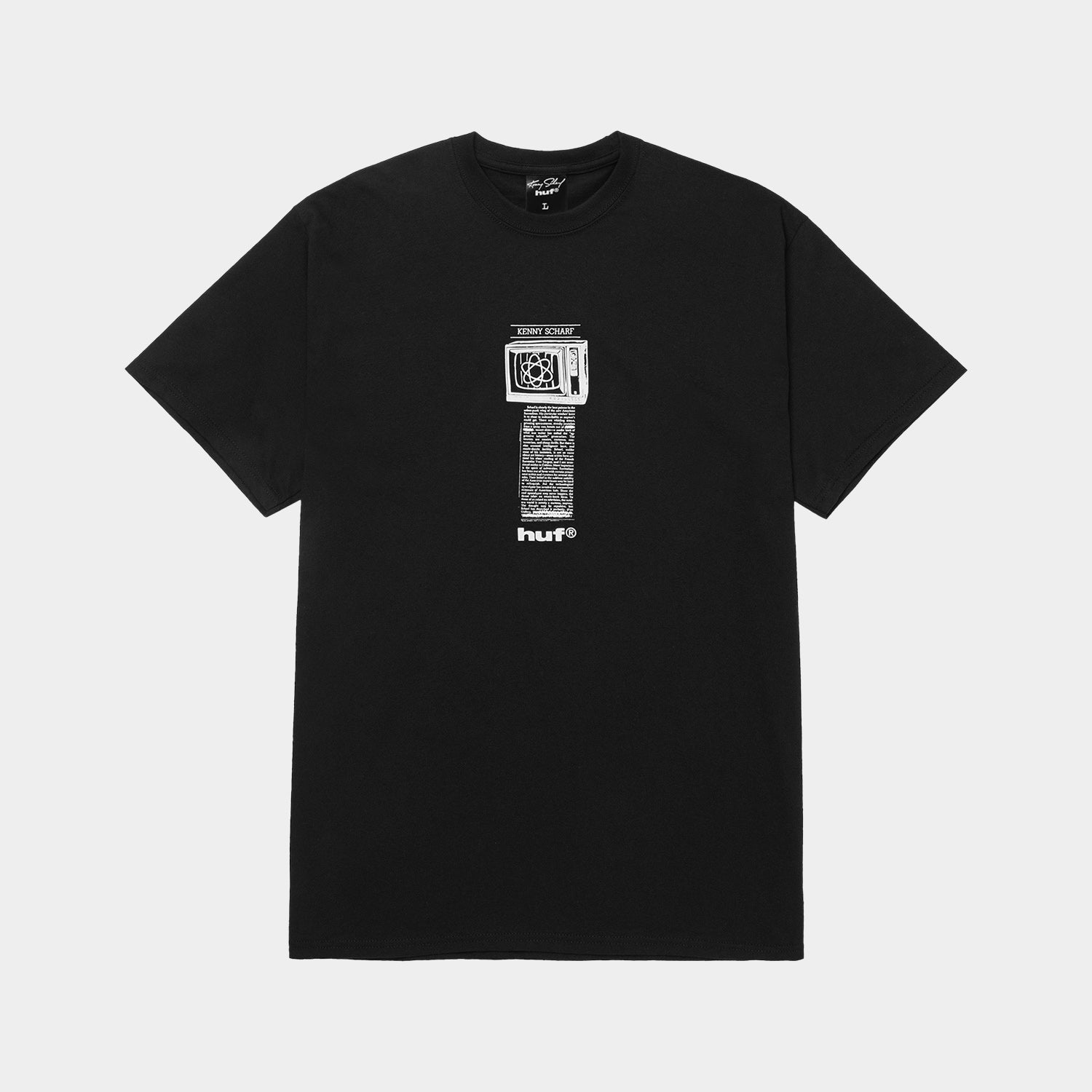 HUF (ハフ) Worldwide JP /T-SHIRTS(Tシャツ)/ KENNY SCHARF PHILOSOPHY TEE商品 / BLACK