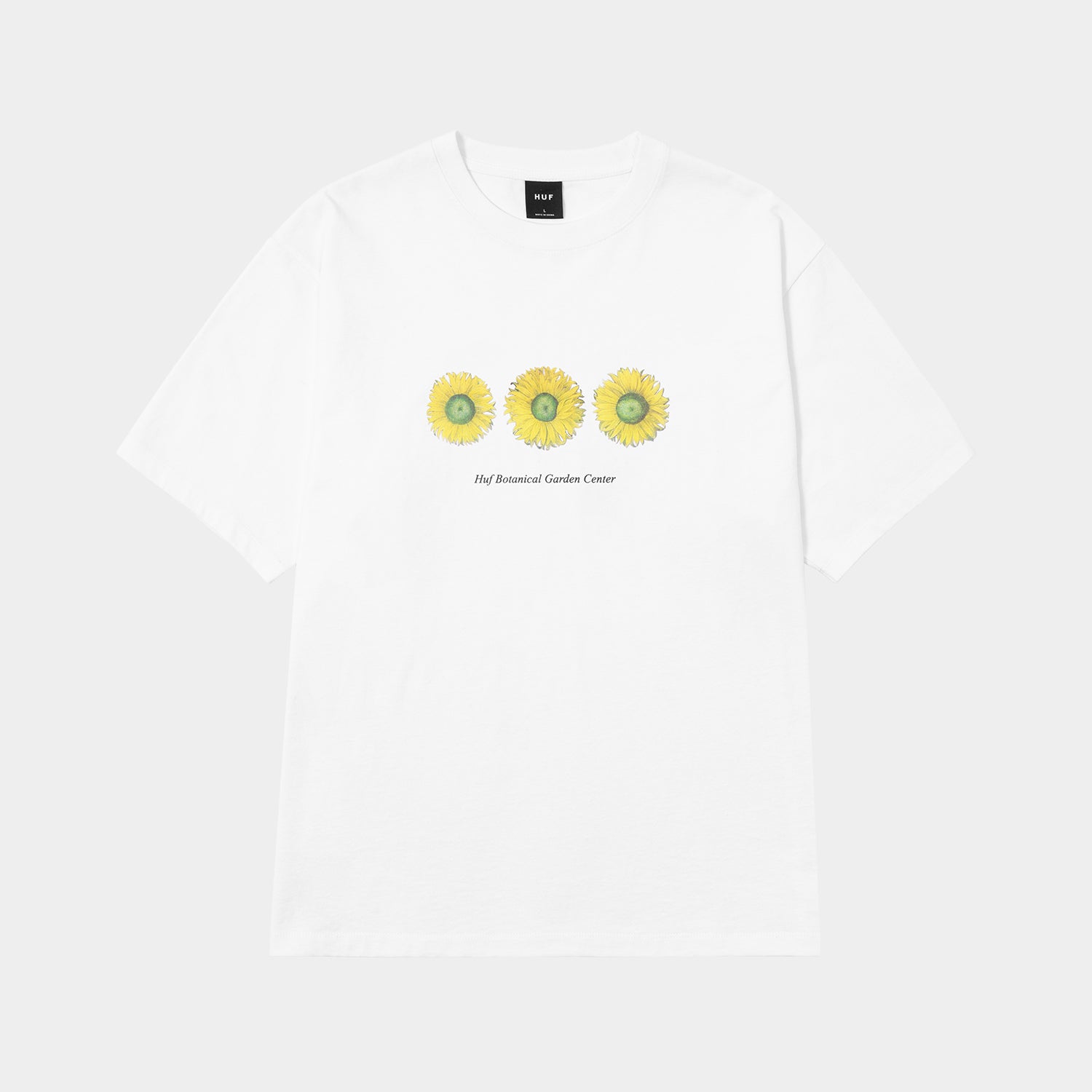 HUF (ハフ) Worldwide JP /T-SHIRTS(Tシャツ)/ SUNFLOWER TEE商品 / WHITE