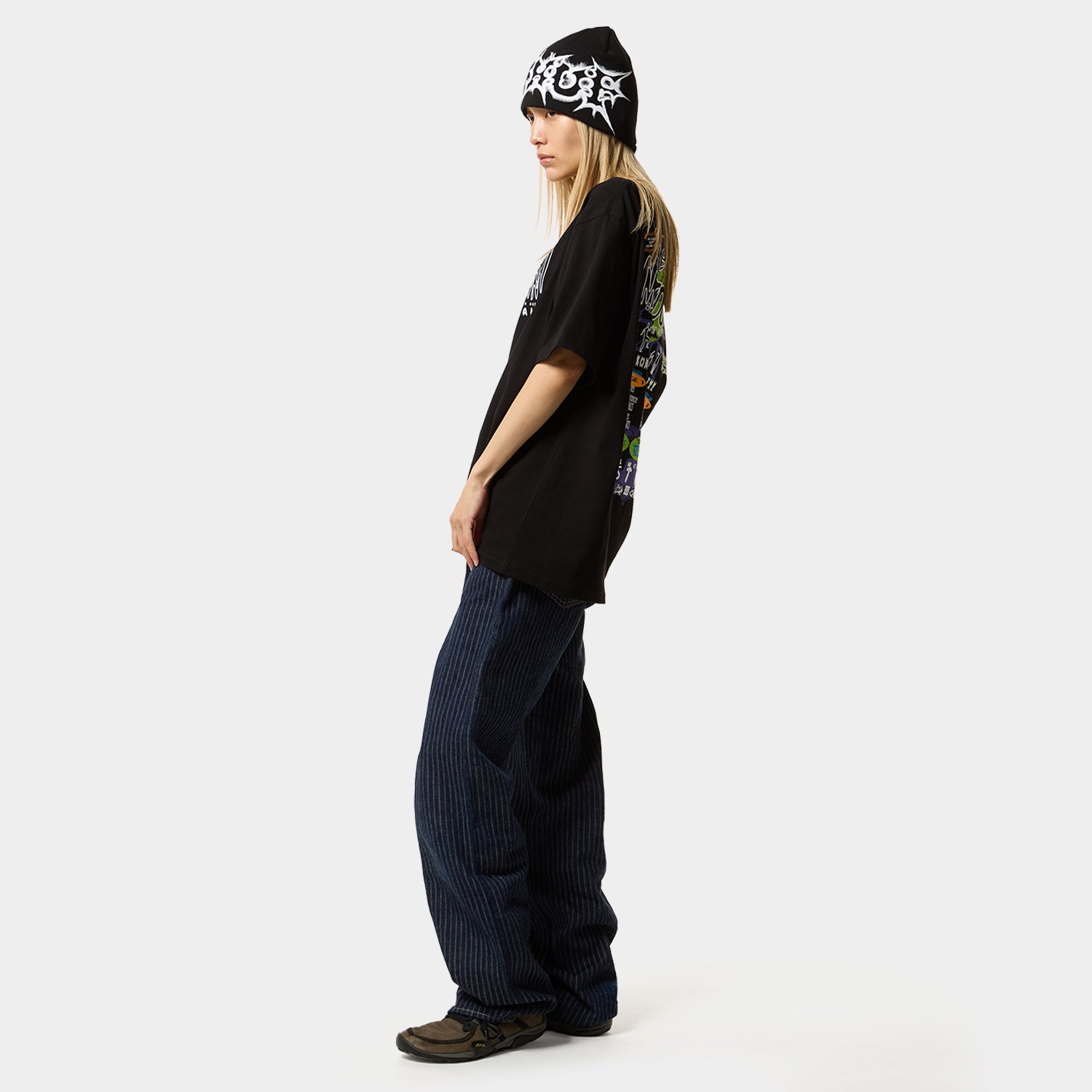 HUF (ハフ) Worldwide JP /T-SHIRTS(Tシャツ)/ MENTAL MELTDOWN TEE商品 / BLACK