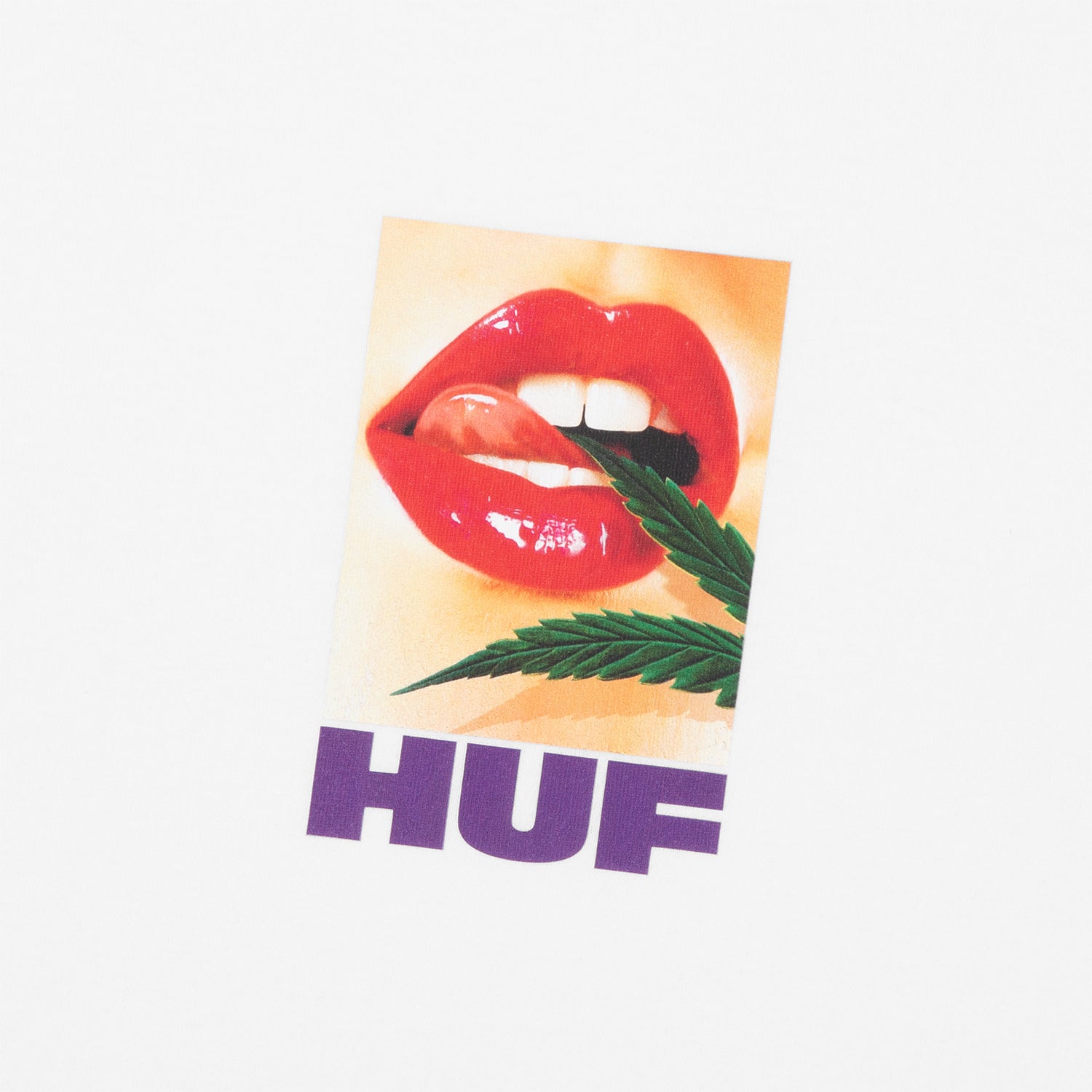 HUF (ハフ) Worldwide JP /T-SHIRTS(Tシャツ)/ LICK TEE商品 / WHITE