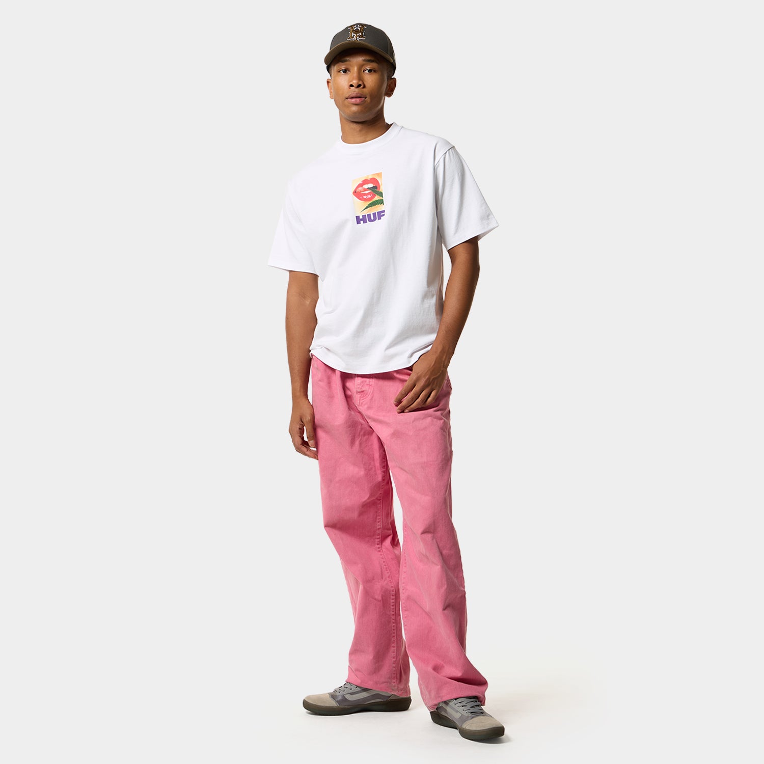 HUF (ハフ) Worldwide JP /T-SHIRTS(Tシャツ)/ LICK TEE商品 / WHITE