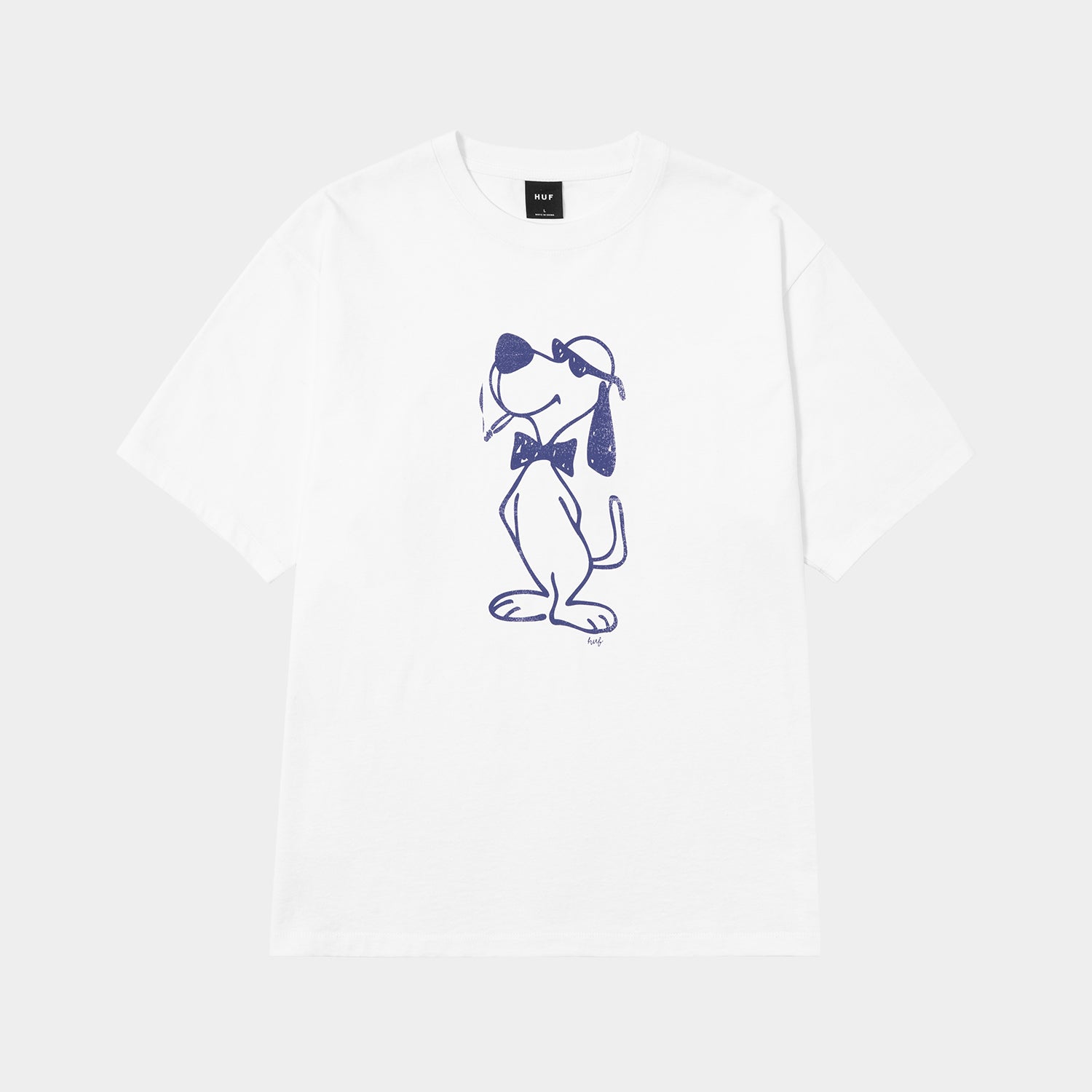HUF (ハフ) Worldwide JP /T-SHIRTS(Tシャツ)/ CHILL DOG TEE商品 / WHITE