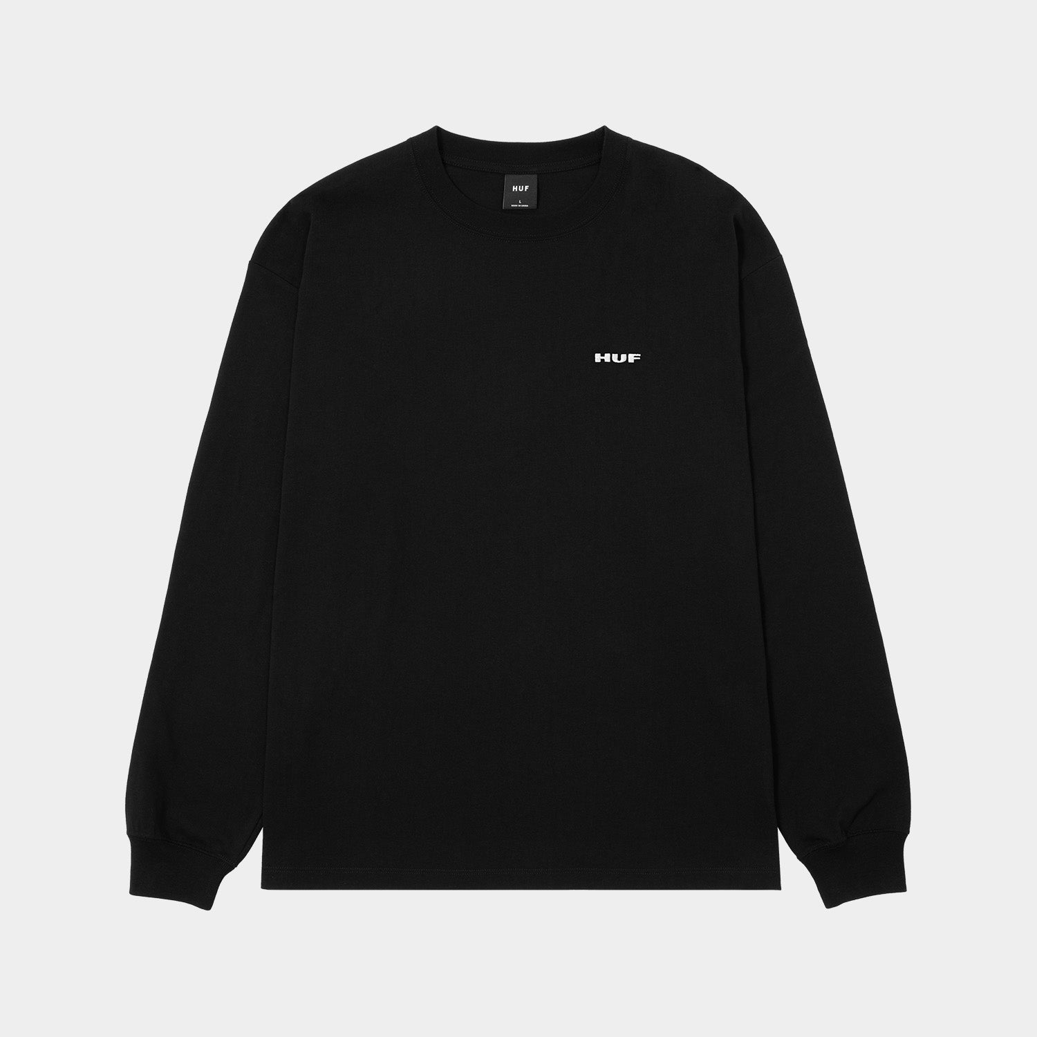 HUF (ハフ) Worldwide JP /T-SHIRTS(Tシャツ)/ MANHOLE LS TEE商品 / WHITE/GREEN