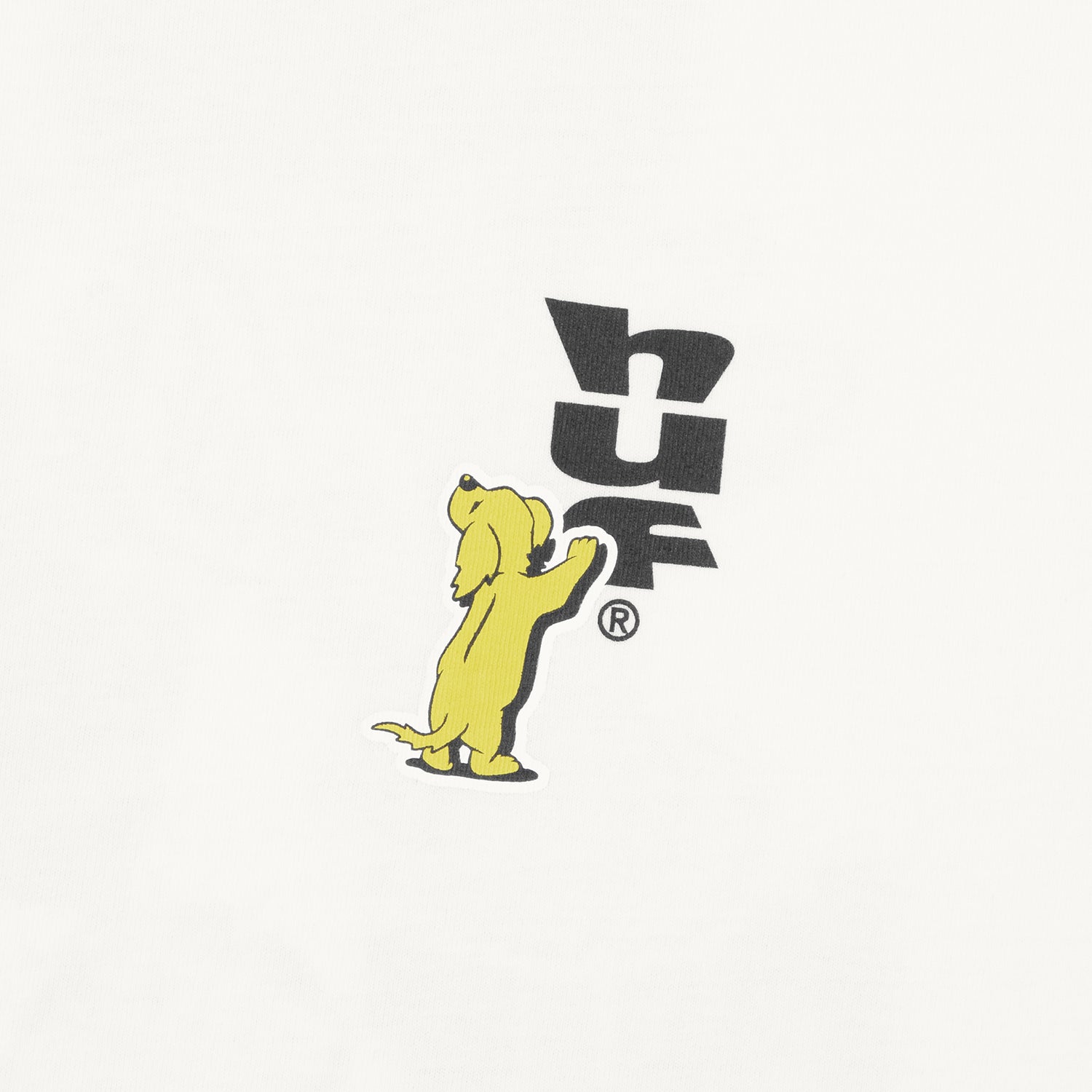 HUF (ハフ) Worldwide JP /T-SHIRTS(Tシャツ)/ STICKER LS TEE商品 / BLACK