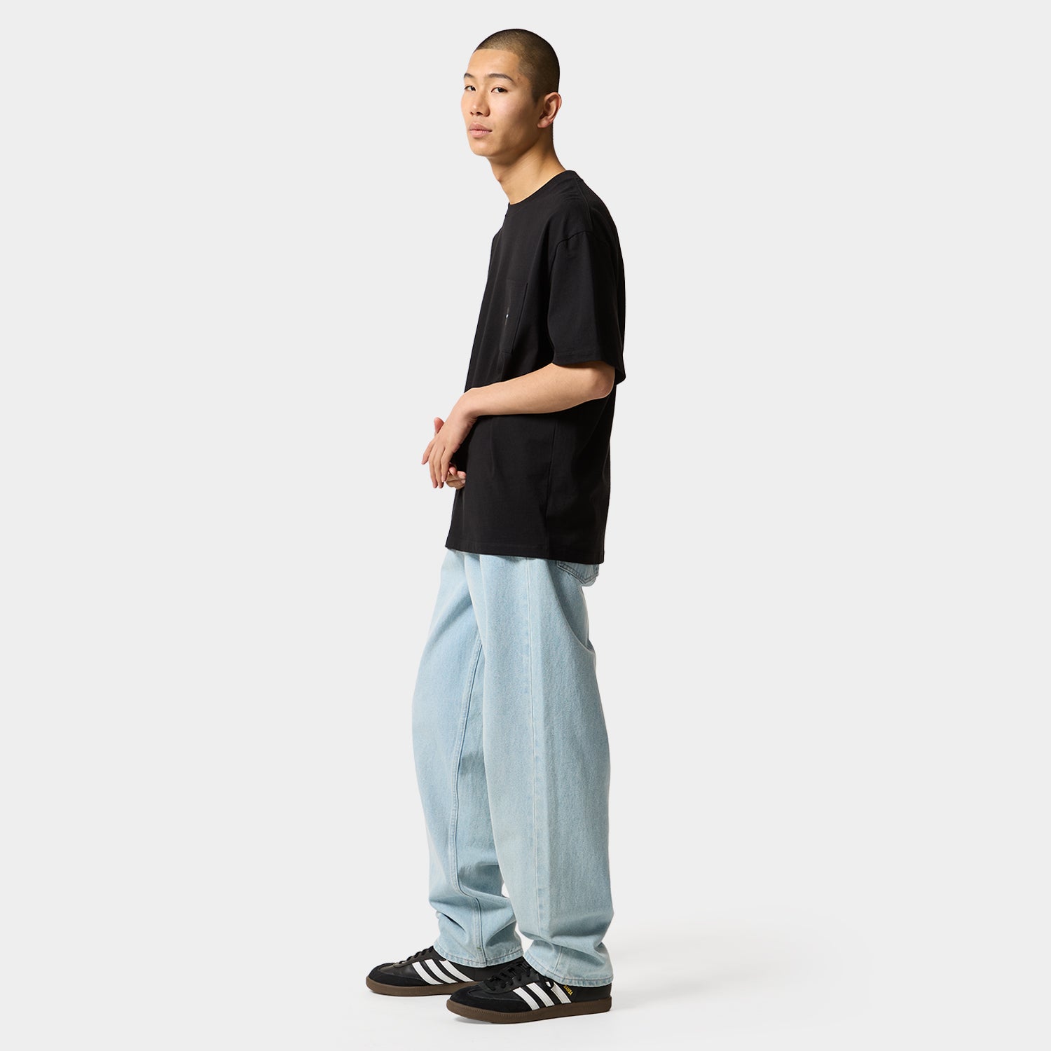 HUF (ハフ) Worldwide JP /T-SHIRTS(Tシャツ)/ BOX LOGO POCKET TEE商品 / PINK