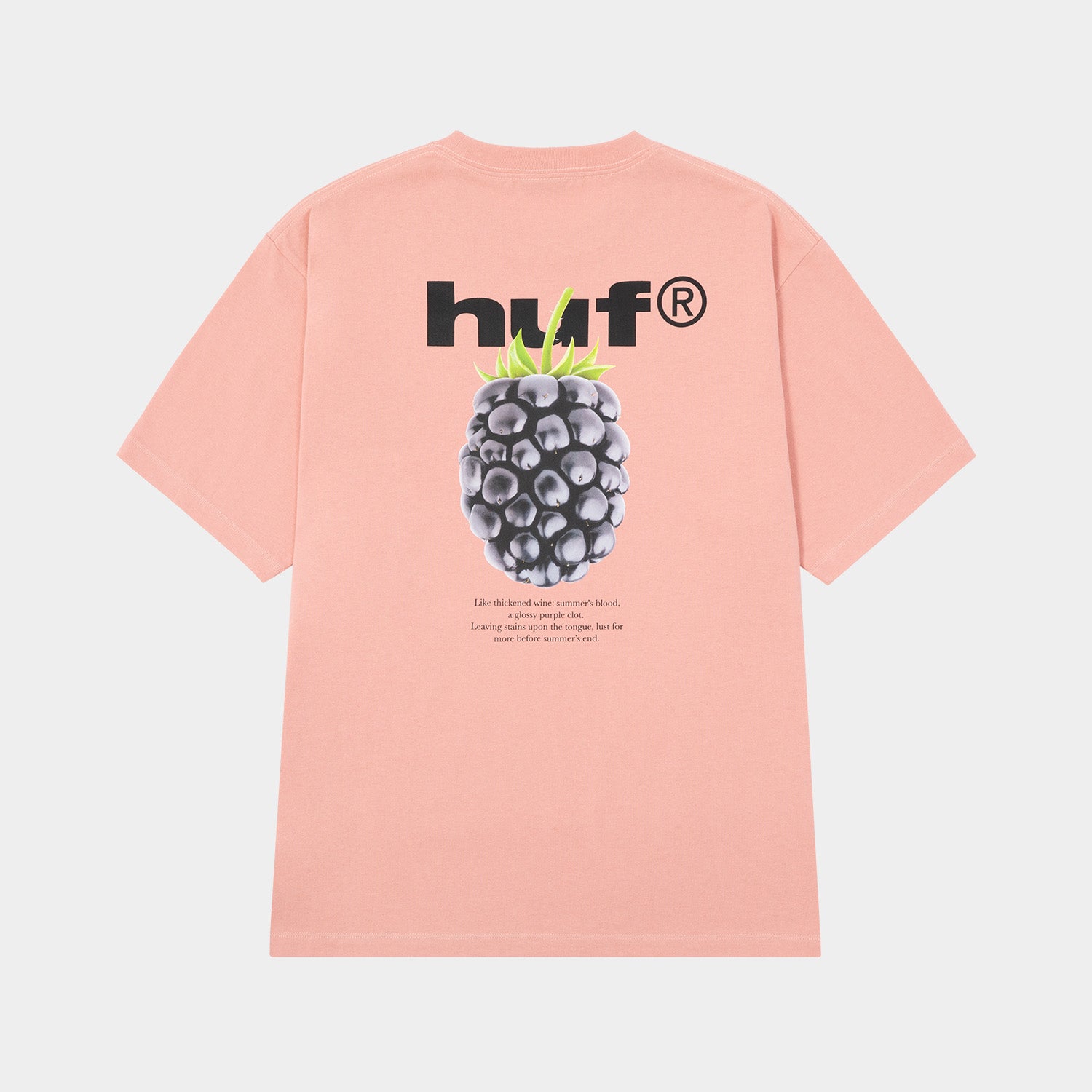 HUF (ハフ) Worldwide JP /T-SHIRTS(Tシャツ)/ BLACK BERRY TEE商品 / ASH GREY
