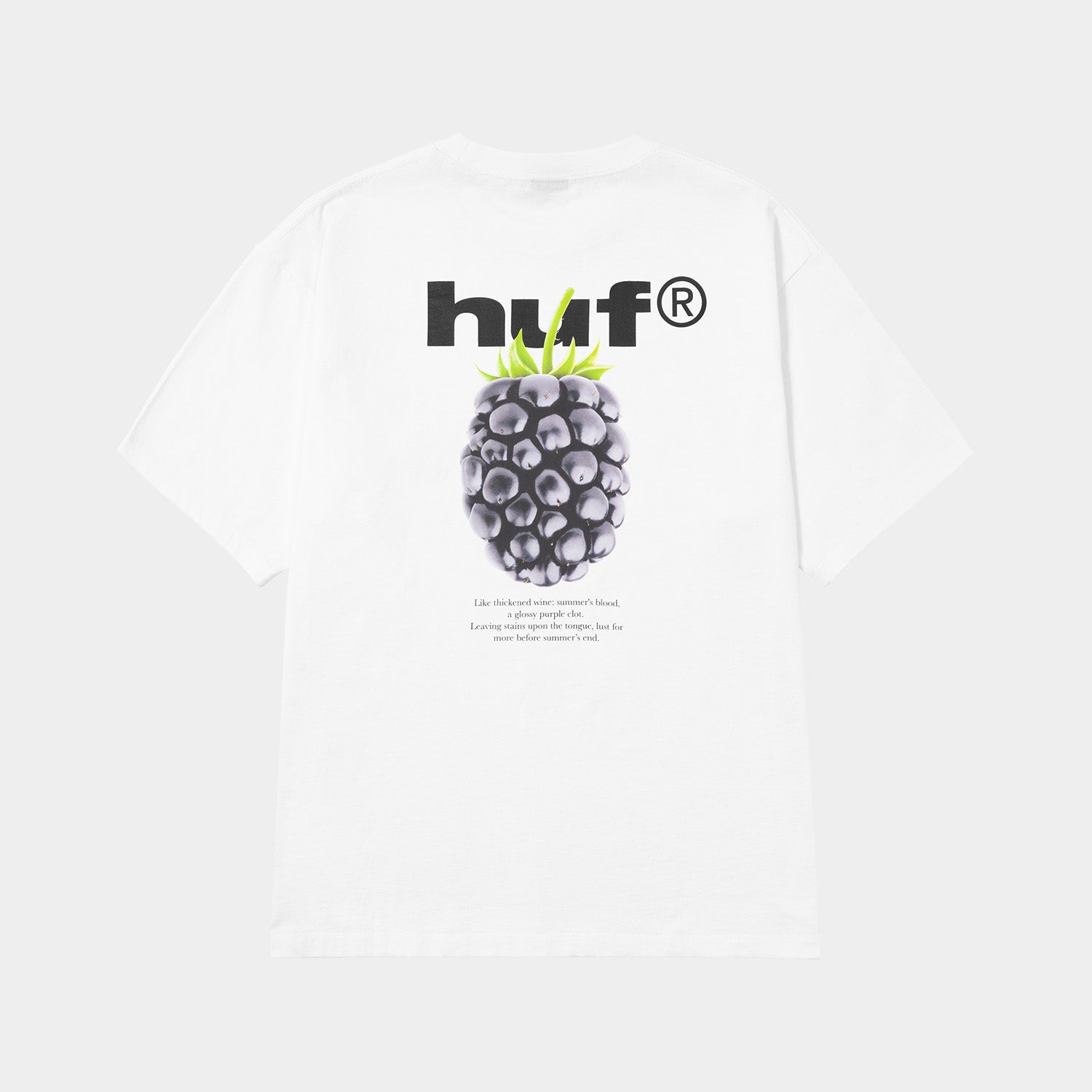HUF (ハフ) Worldwide JP /T-SHIRTS(Tシャツ)/ BLACK BERRY TEE商品 / ASH GREY