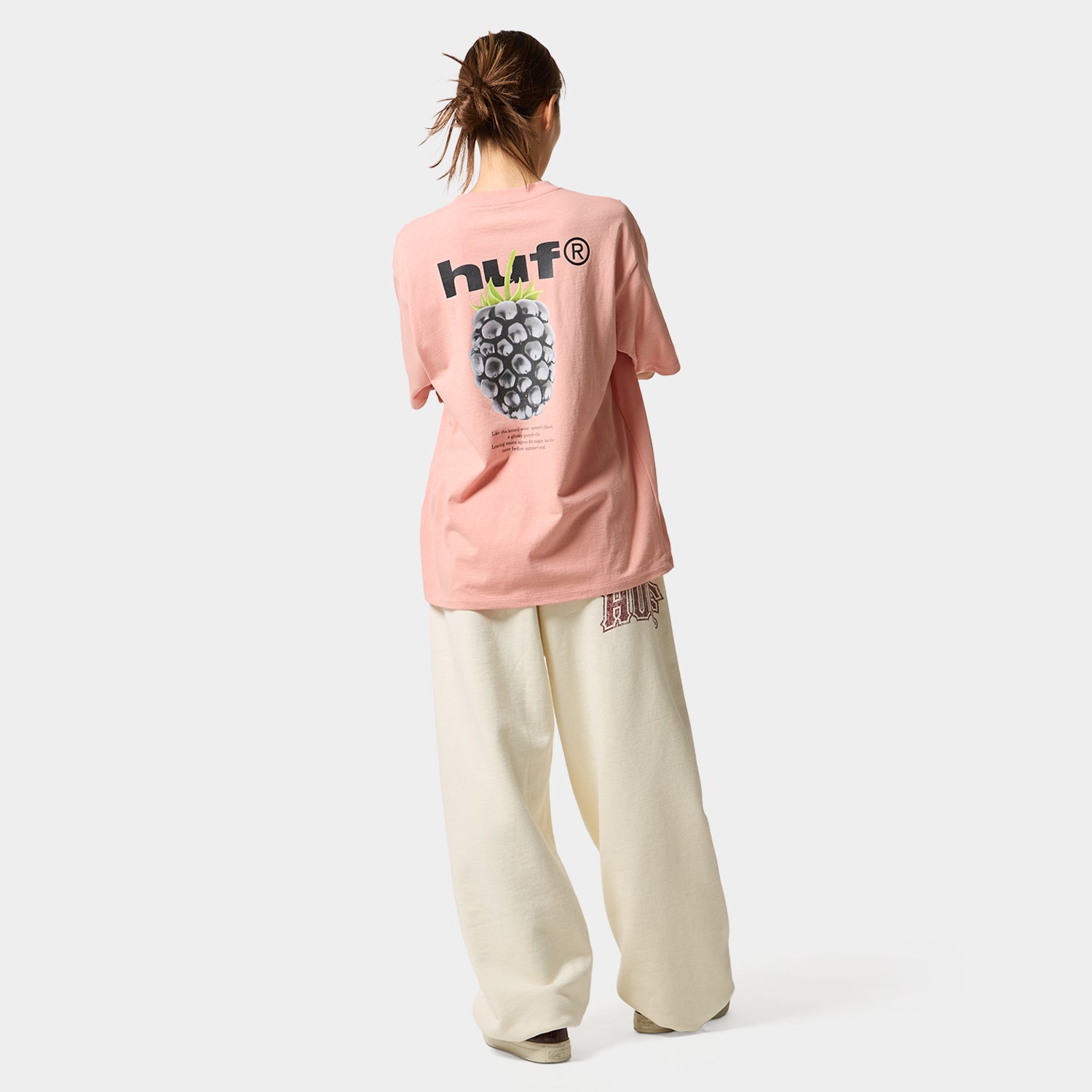 HUF (ハフ) Worldwide JP /T-SHIRTS(Tシャツ)/ BLACK BERRY TEE商品 / ASH GREY