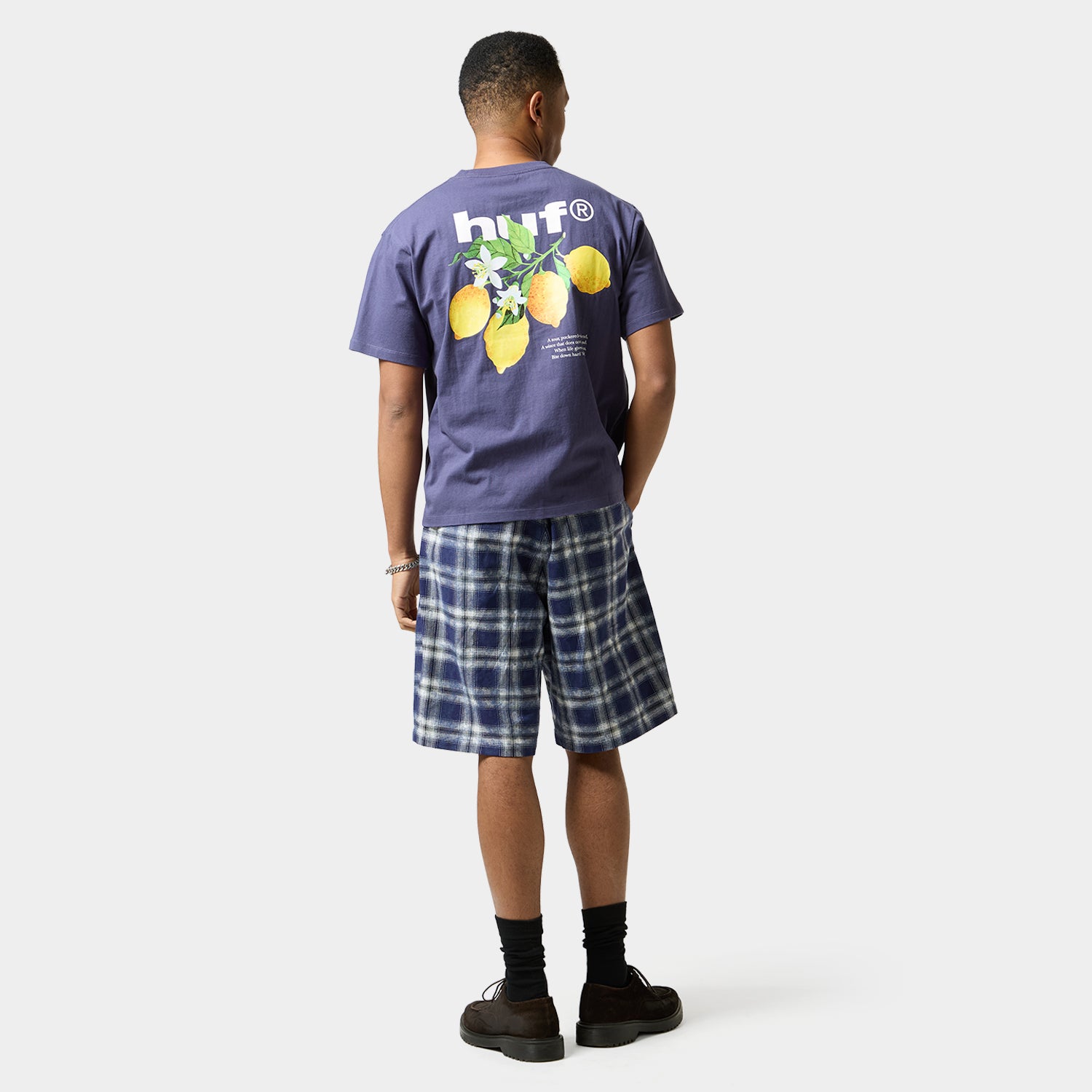 HUF (ハフ) Worldwide JP /T-SHIRTS(Tシャツ)/ SOUR LEMON TEE商品 / NAVY