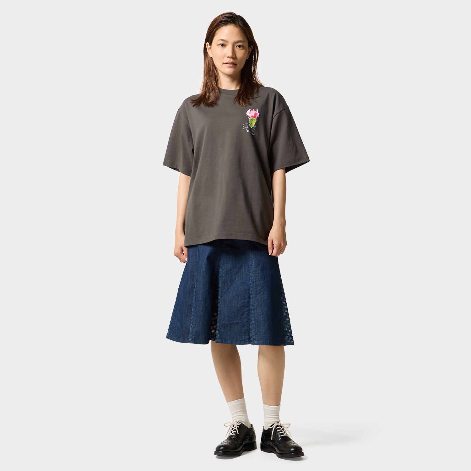 HUF (ハフ) Worldwide JP /T-SHIRTS(Tシャツ)/ DESERT ROSE TEE商品 / LT YELLOW