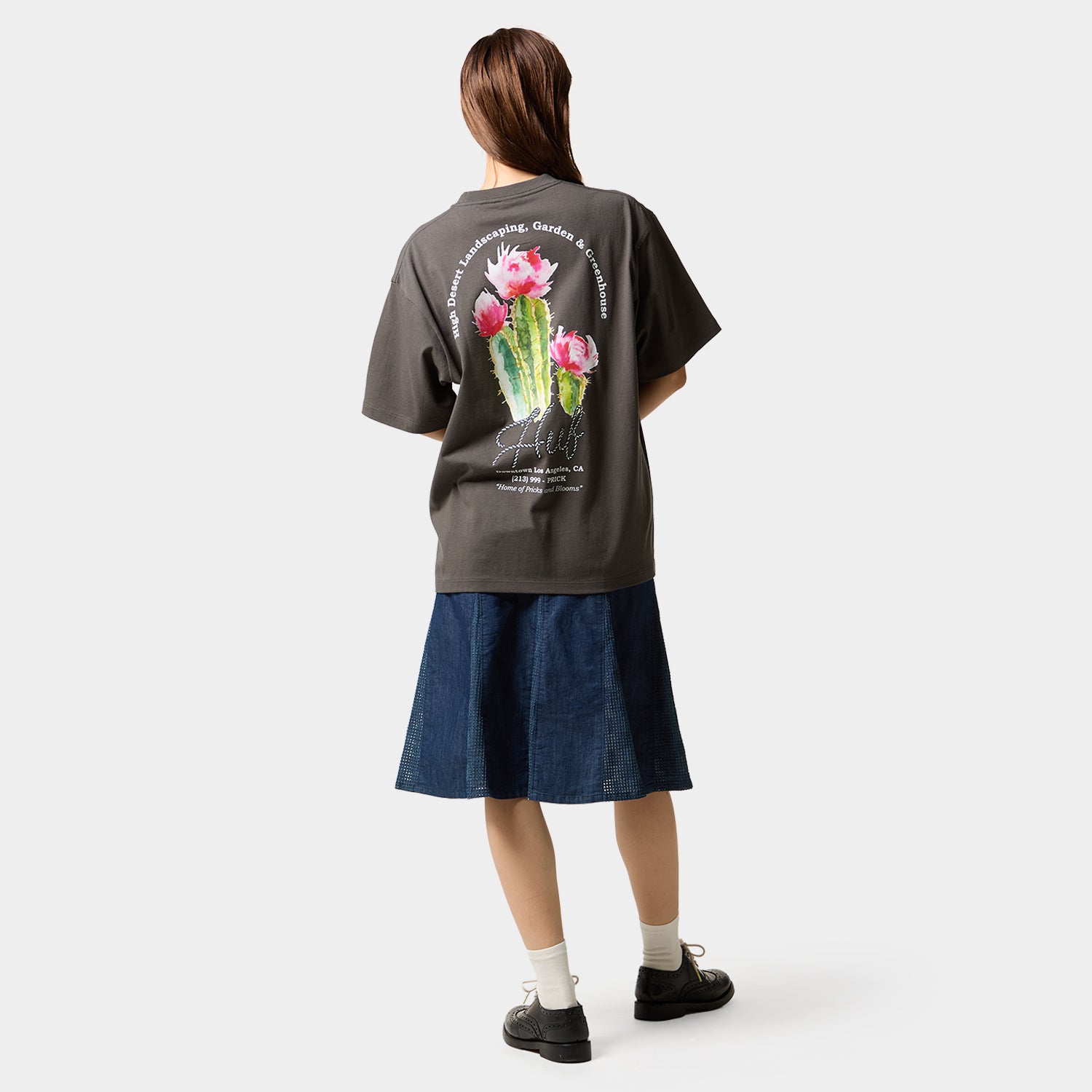 HUF (ハフ) Worldwide JP /T-SHIRTS(Tシャツ)/ DESERT ROSE TEE商品 / LT YELLOW