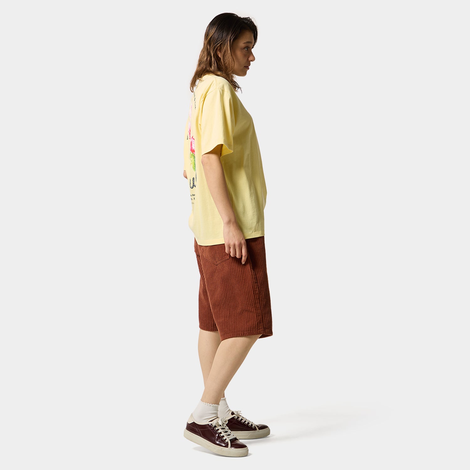 HUF (ハフ) Worldwide JP /T-SHIRTS(Tシャツ)/ DESERT ROSE TEE商品 / LT YELLOW