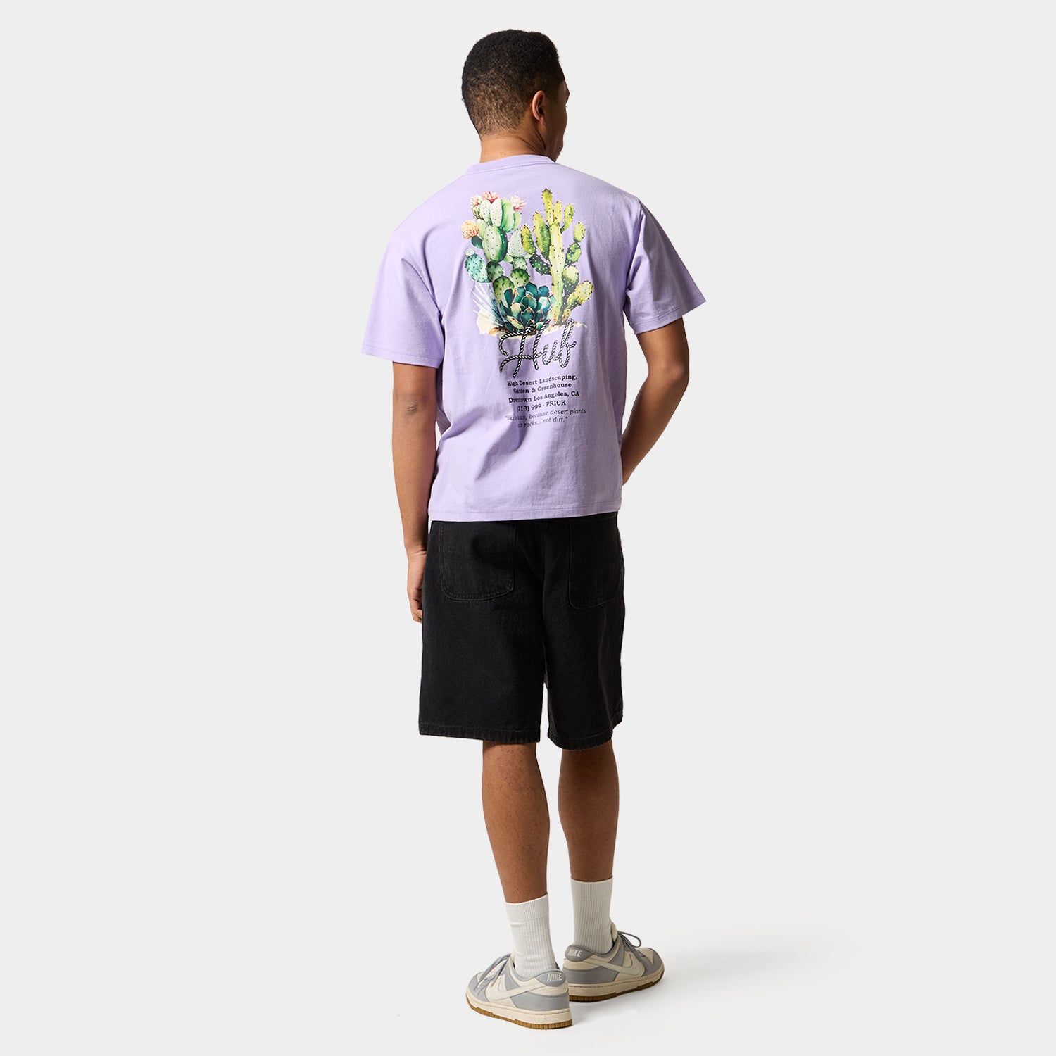 HUF (ハフ) Worldwide JP /T-SHIRTS(Tシャツ)/ EAST ROCKS TEE商品 / LT PURPLE
