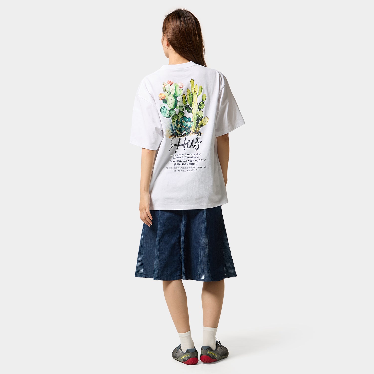 HUF (ハフ) Worldwide JP /T-SHIRTS(Tシャツ)/ EAST ROCKS TEE商品 / LT PURPLE