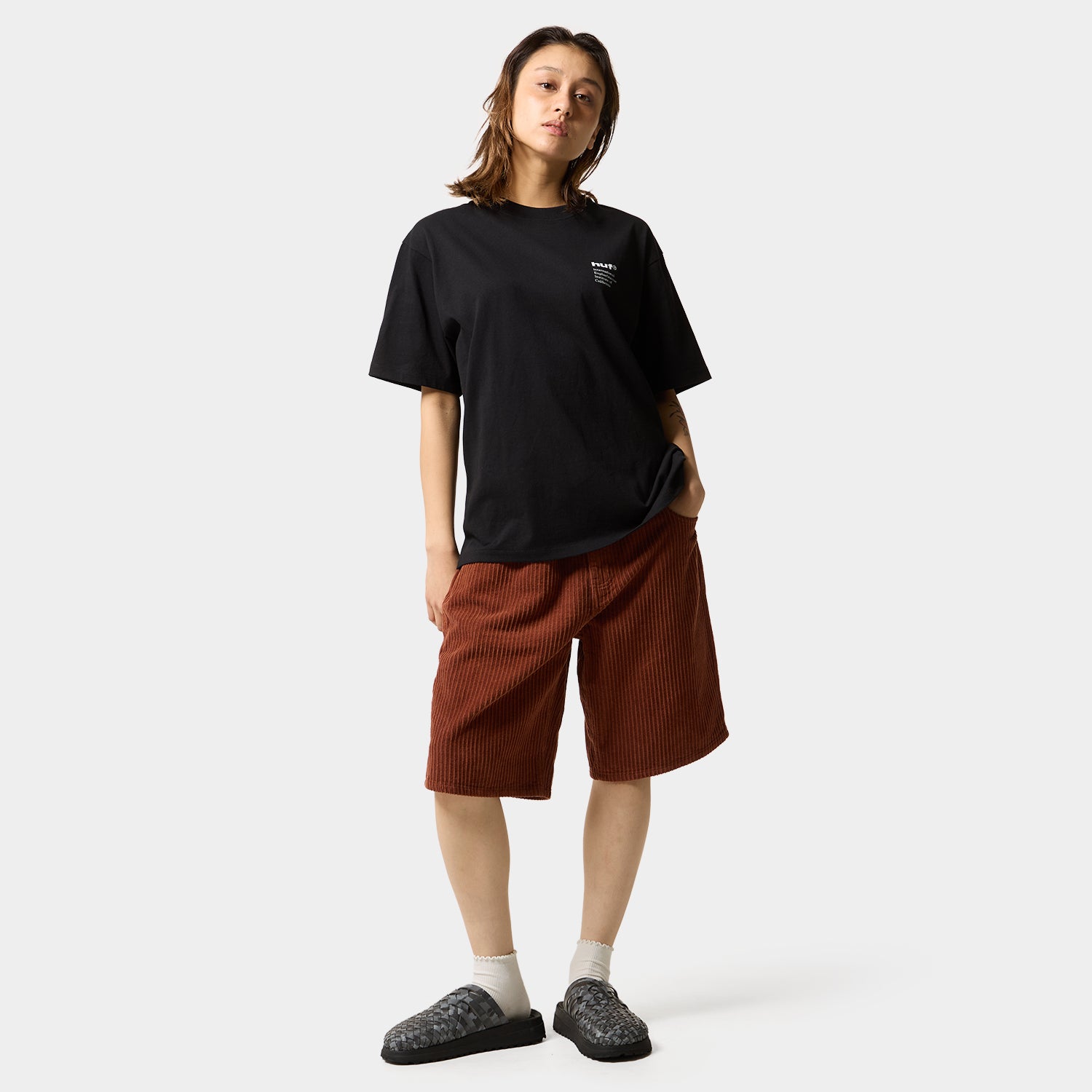 HUF (ハフ) Worldwide JP /T-SHIRTS(Tシャツ)/ IEIC GRAPHIC TEE商品 / WHITE