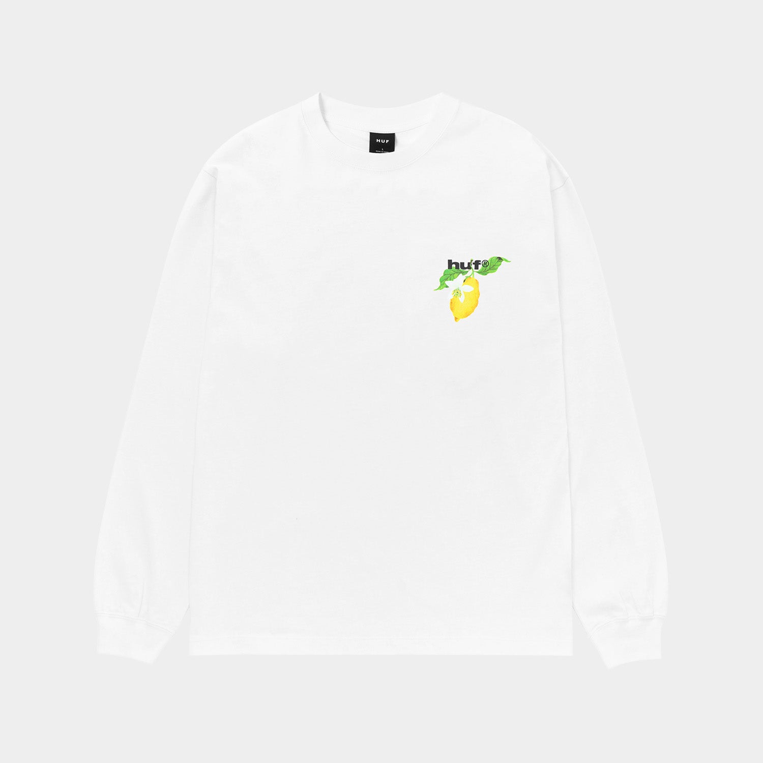 HUF (ハフ) Worldwide JP /T-SHIRTS(Tシャツ)/ SOUR LEMON LS TEE商品 / BLACK