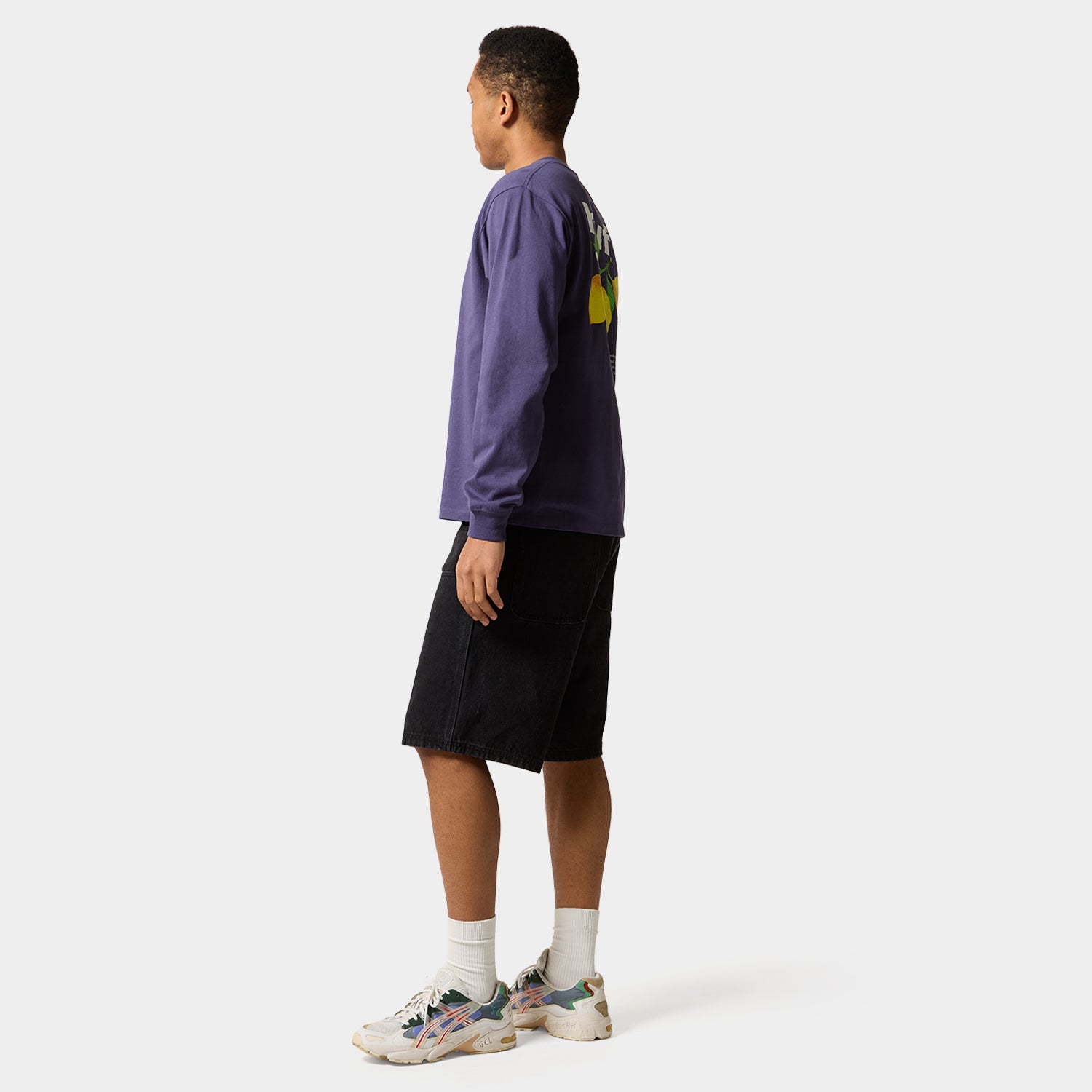 HUF (ハフ) Worldwide JP /T-SHIRTS(Tシャツ)/ SOUR LEMON LS TEE商品 / BLACK