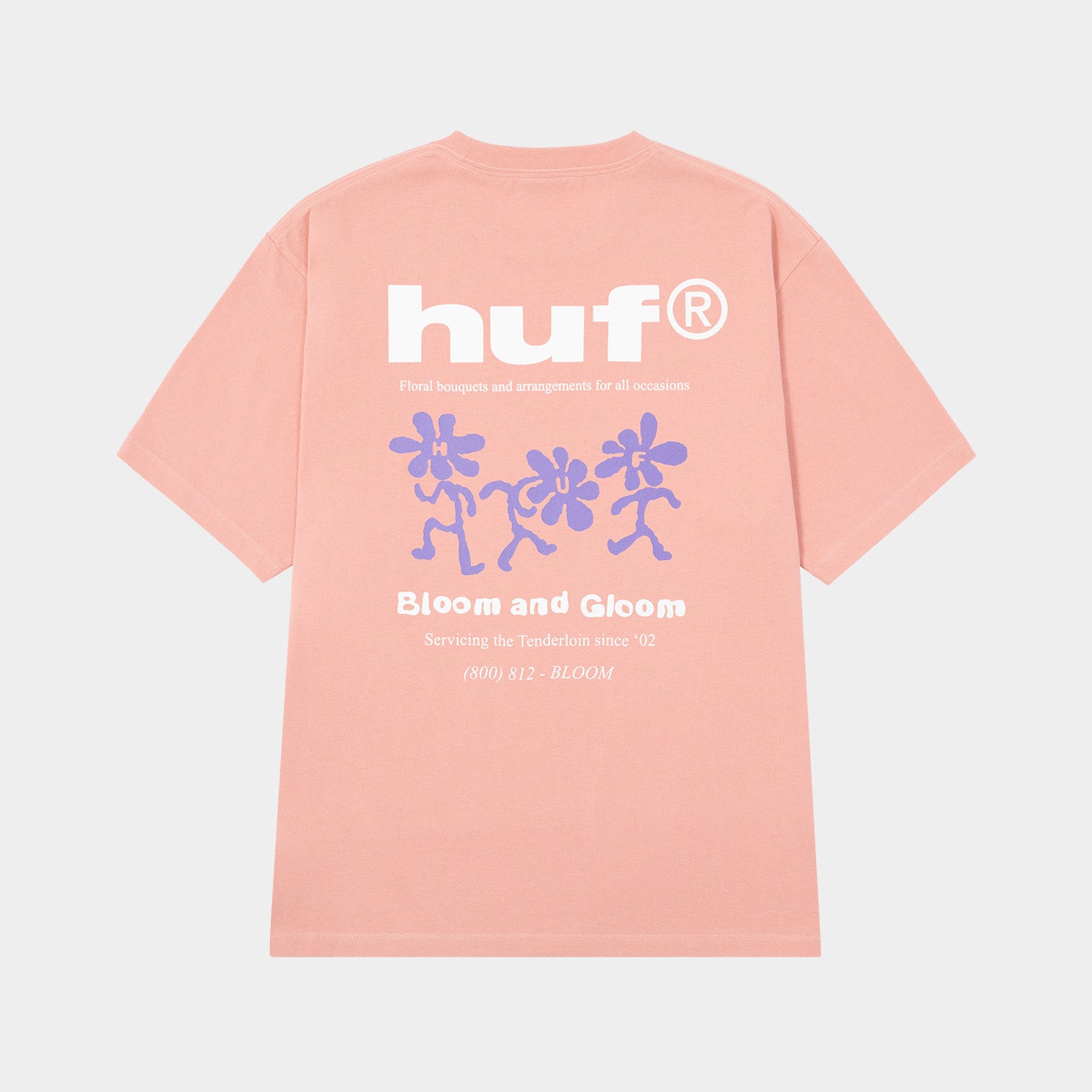 HUF (ハフ) Worldwide JP /T-SHIRTS(Tシャツ)/ BLOOM & GLOOM TEE商品 / WHITE
