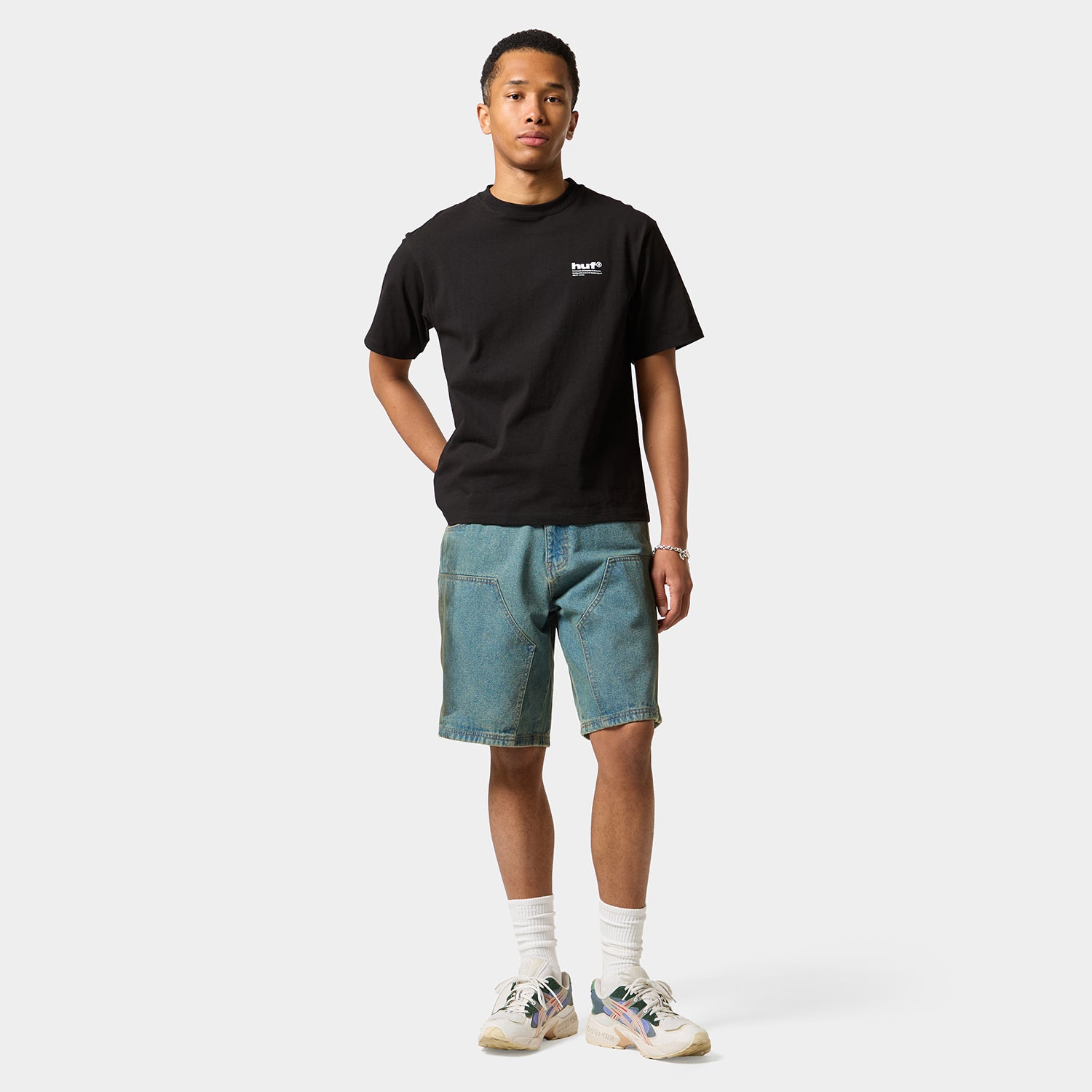 HUF (ハフ) Worldwide JP /T-SHIRTS(Tシャツ)/ BLOOM & GLOOM TEE商品 / WHITE