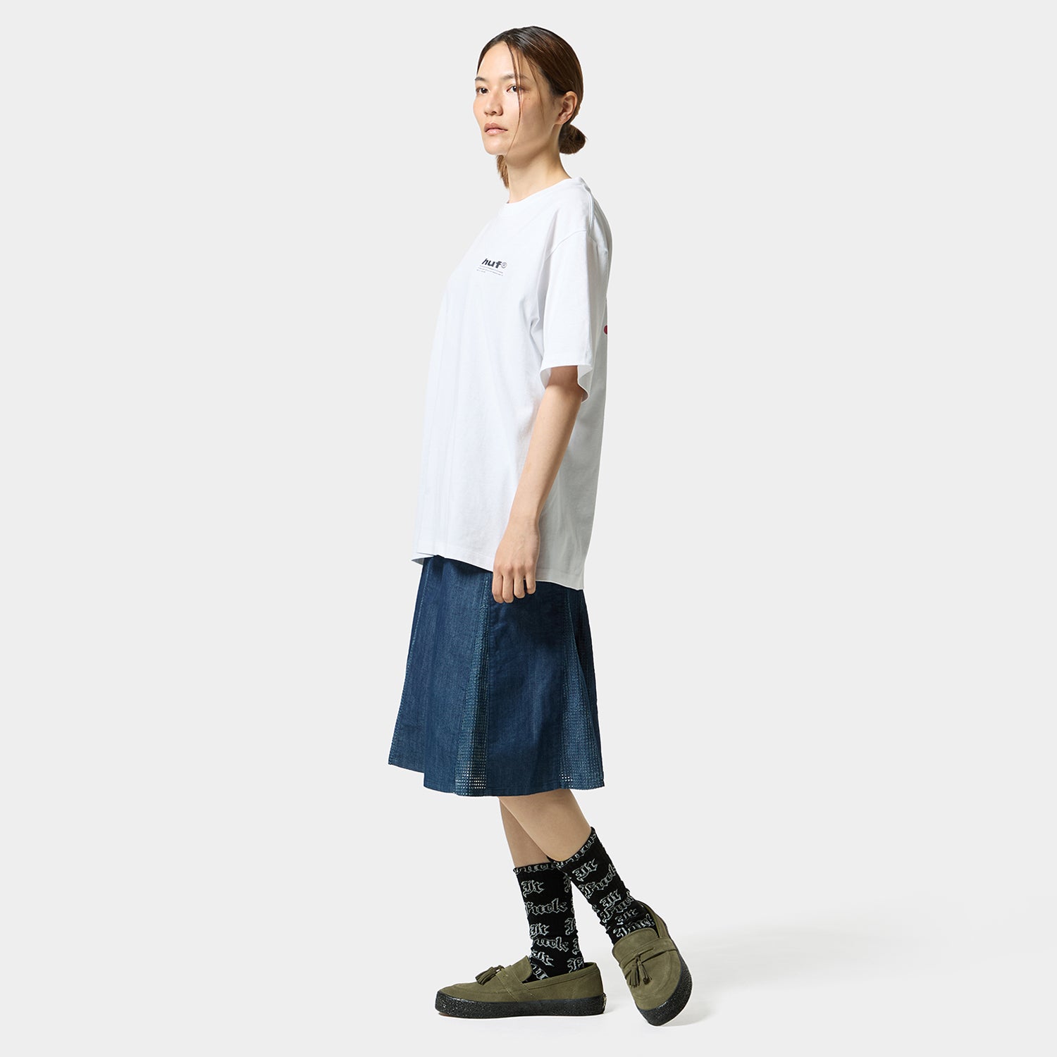 HUF (ハフ) Worldwide JP /T-SHIRTS(Tシャツ)/ BLOOM & GLOOM TEE商品 / WHITE