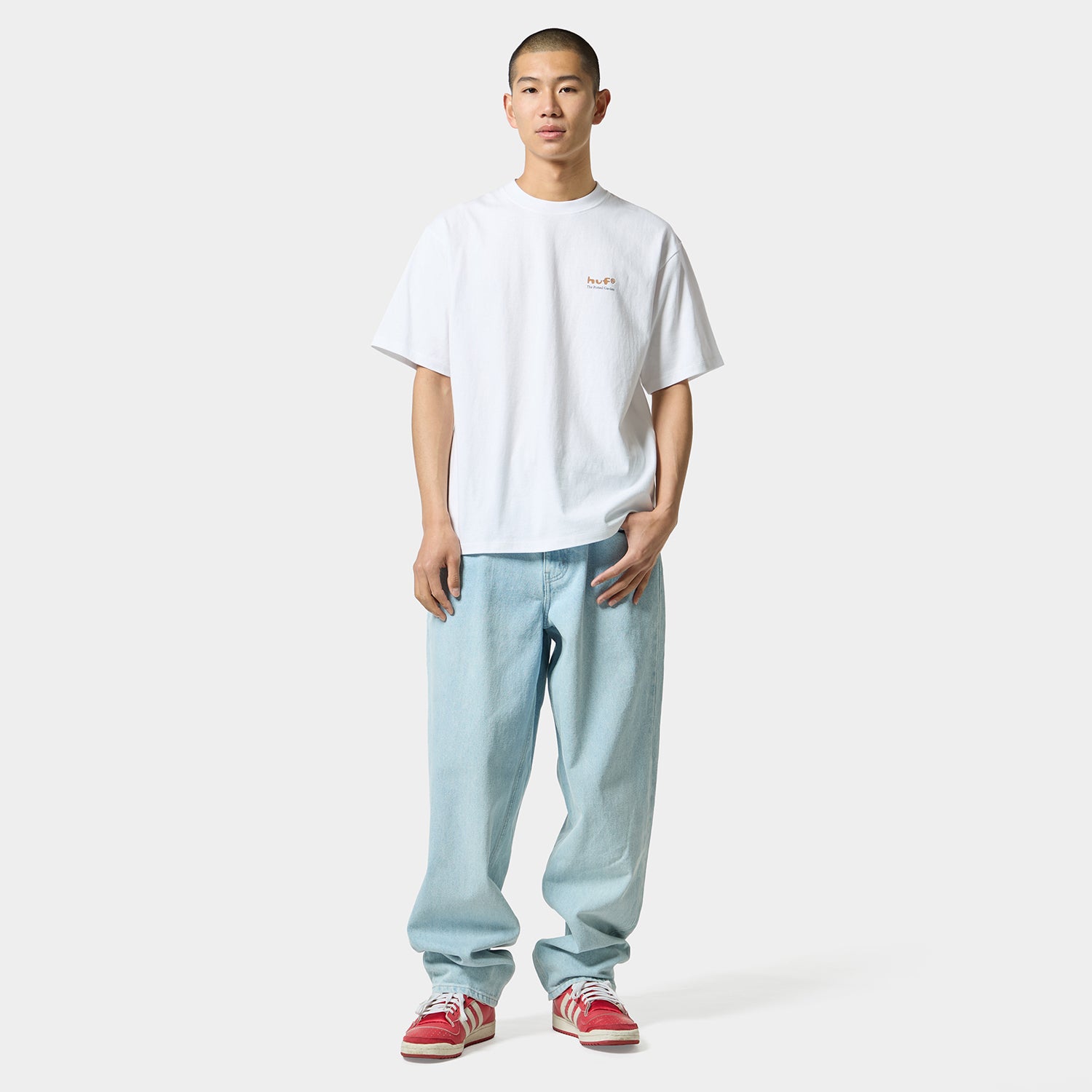 HUF (ハフ) Worldwide JP /T-SHIRTS(Tシャツ)/ THE POTTED GARDEN TEE商品 / CHARCOAL