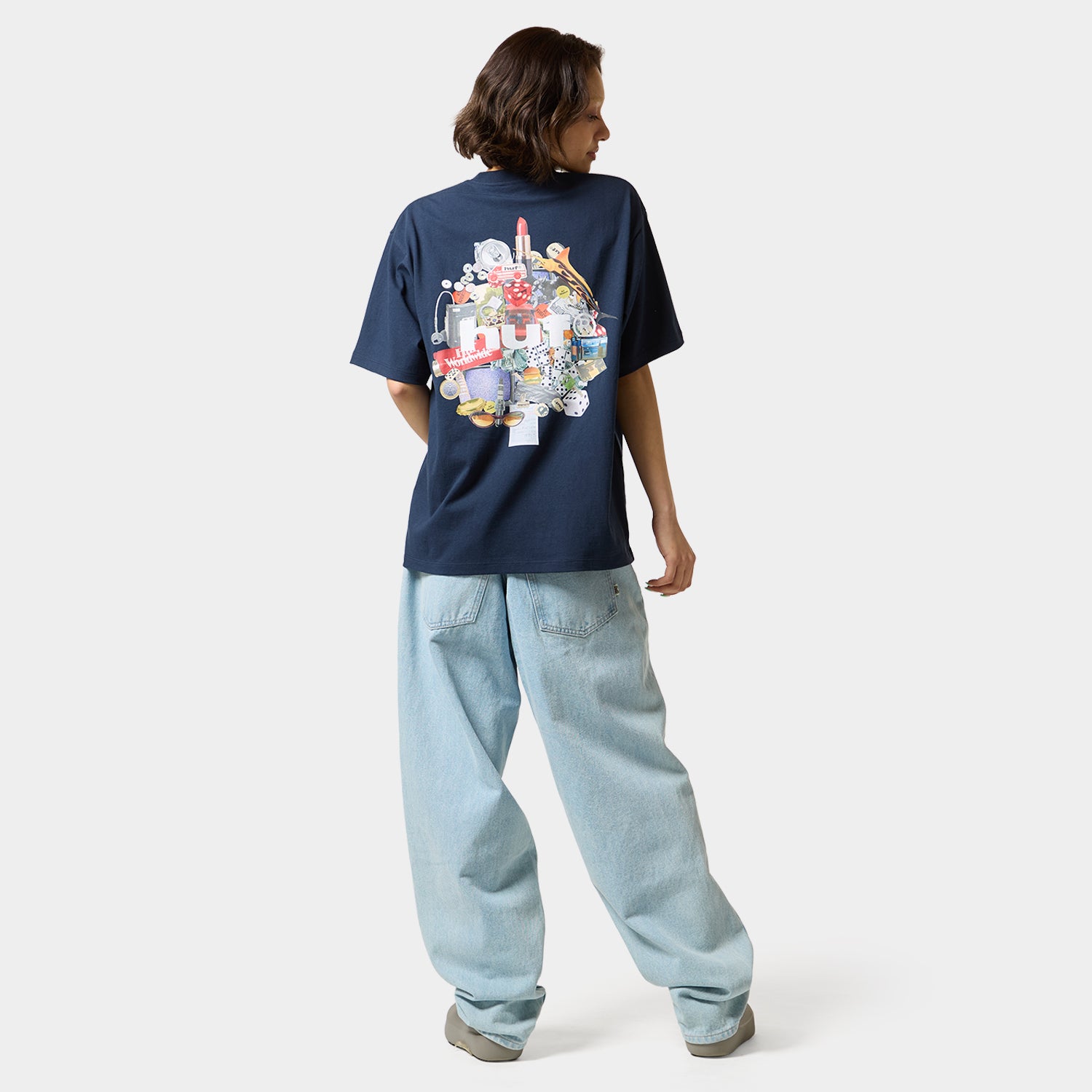 HUF (ハフ) Worldwide JP /T-SHIRTS(Tシャツ)/ ROADTRIP TEE商品 / BLACK