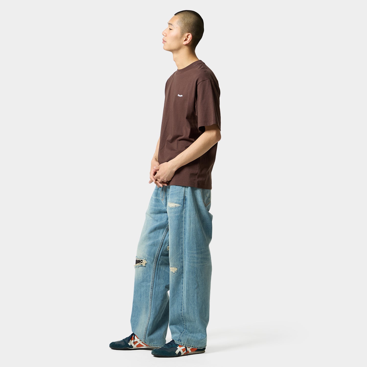 HUF (ハフ) Worldwide JP /T-SHIRTS(Tシャツ)/ COMMUNITY SUPPORT TEE商品 / BROWN