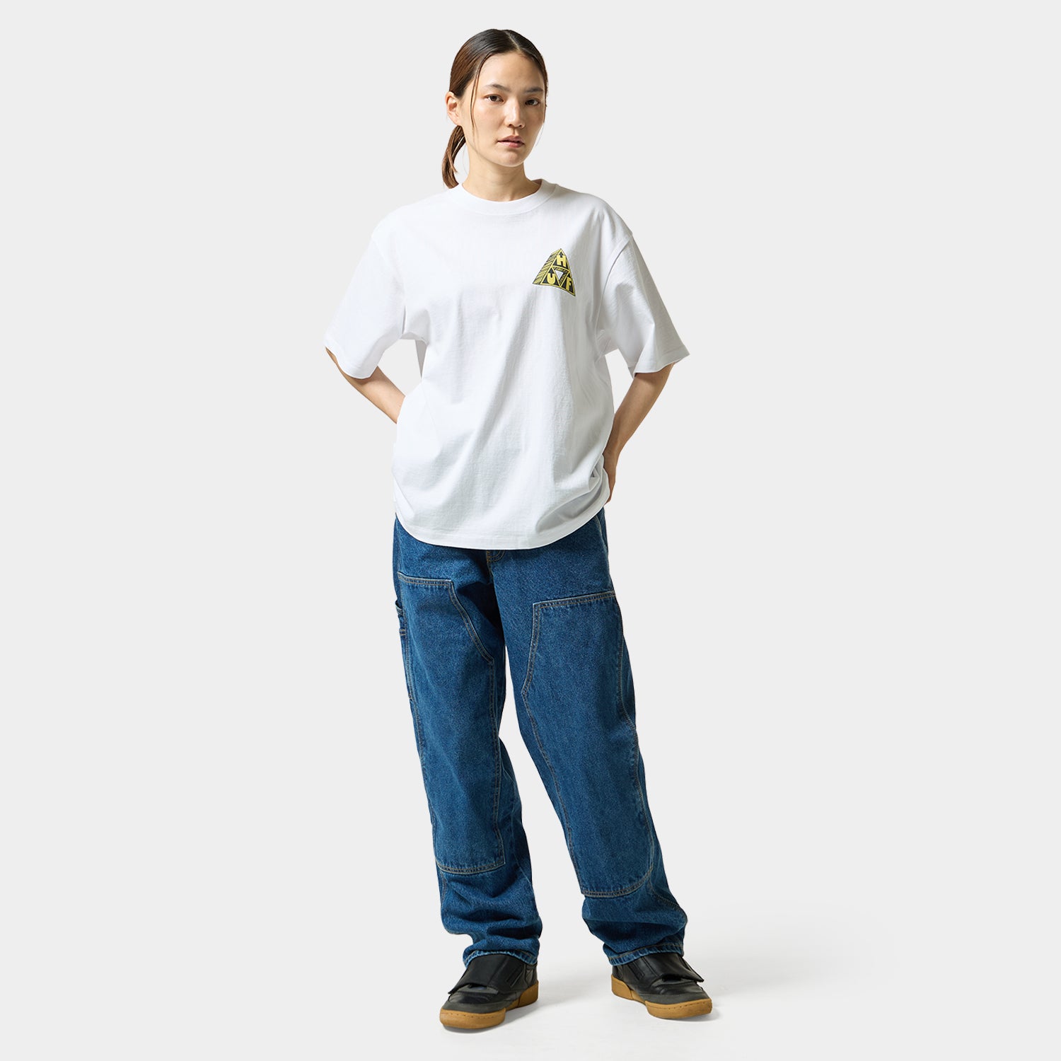 HUF (ハフ) Worldwide JP /T-SHIRTS(Tシャツ)/ 【オンラインストア限定】SATURDAY MORNING TT TEE商品 / BLACK