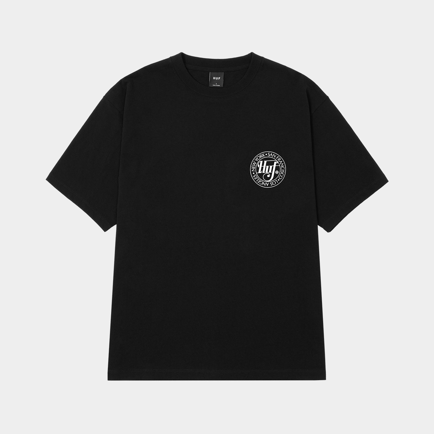 HUF (ハフ) Worldwide JP /T-SHIRTS(Tシャツ)/ SHARP SCRIPT TEE商品 / LT BLUE