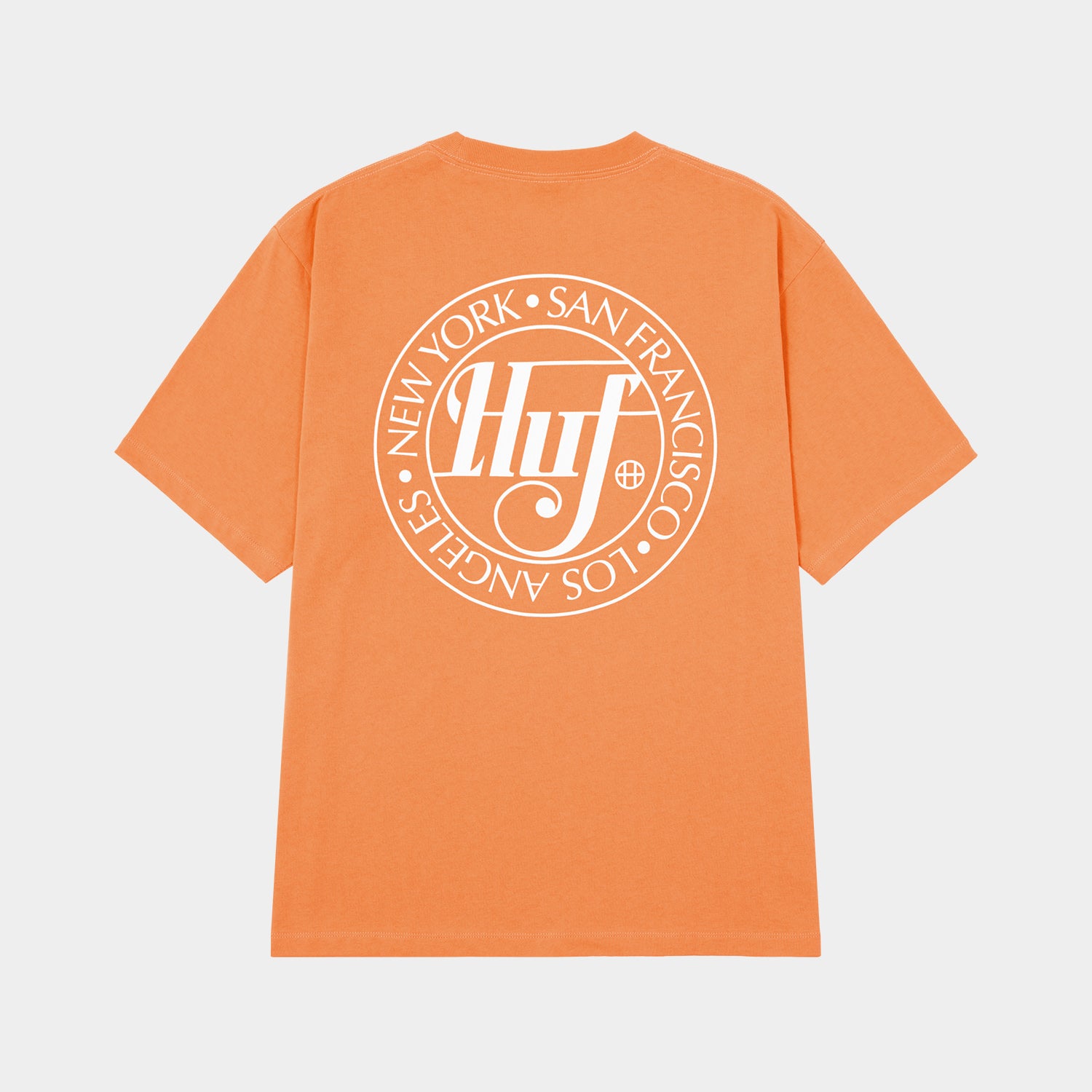 HUF (ハフ) Worldwide JP /T-SHIRTS(Tシャツ)/ SHARP SCRIPT TEE商品 / LT BLUE