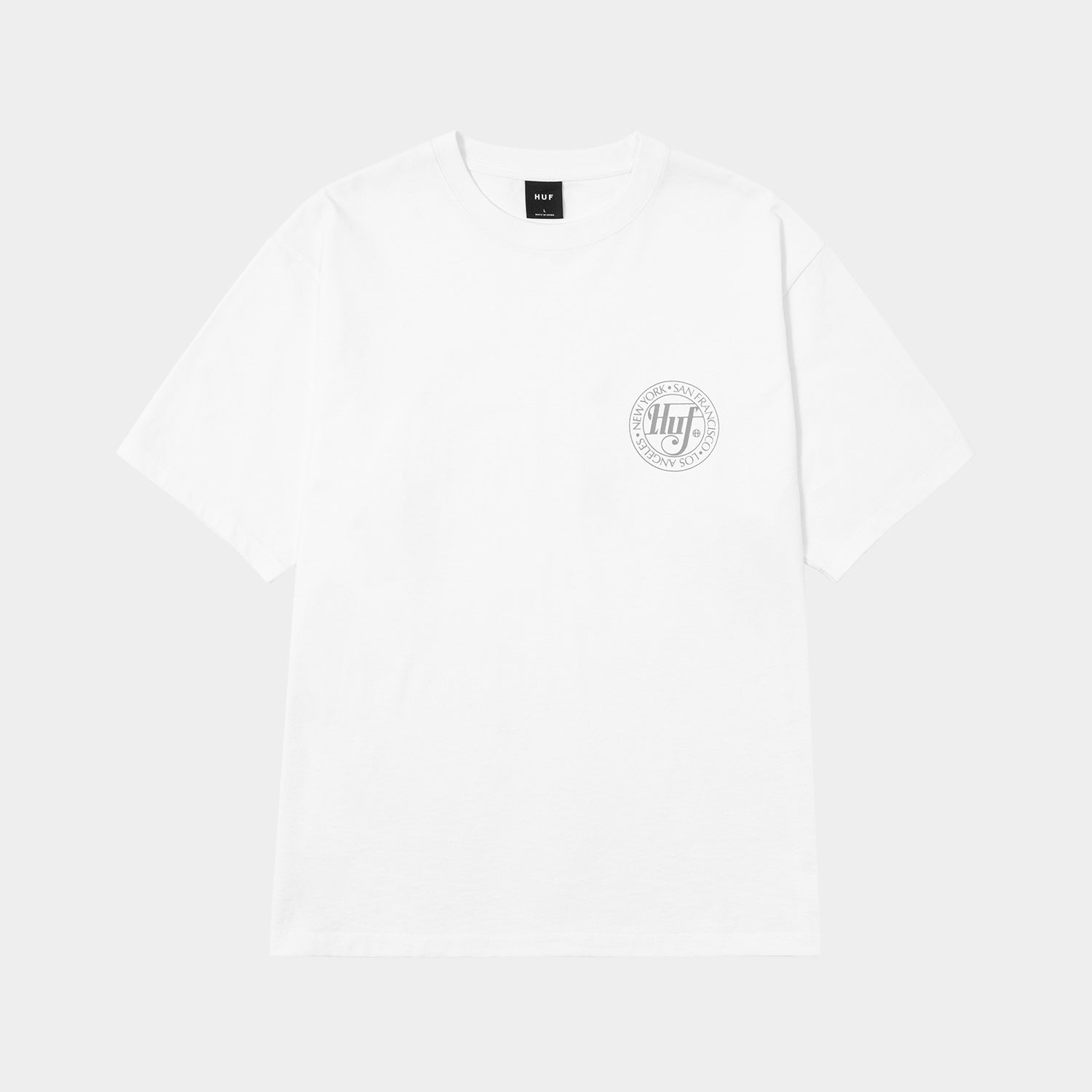 HUF (ハフ) Worldwide JP /T-SHIRTS(Tシャツ)/ SHARP SCRIPT TEE商品 / LT BLUE