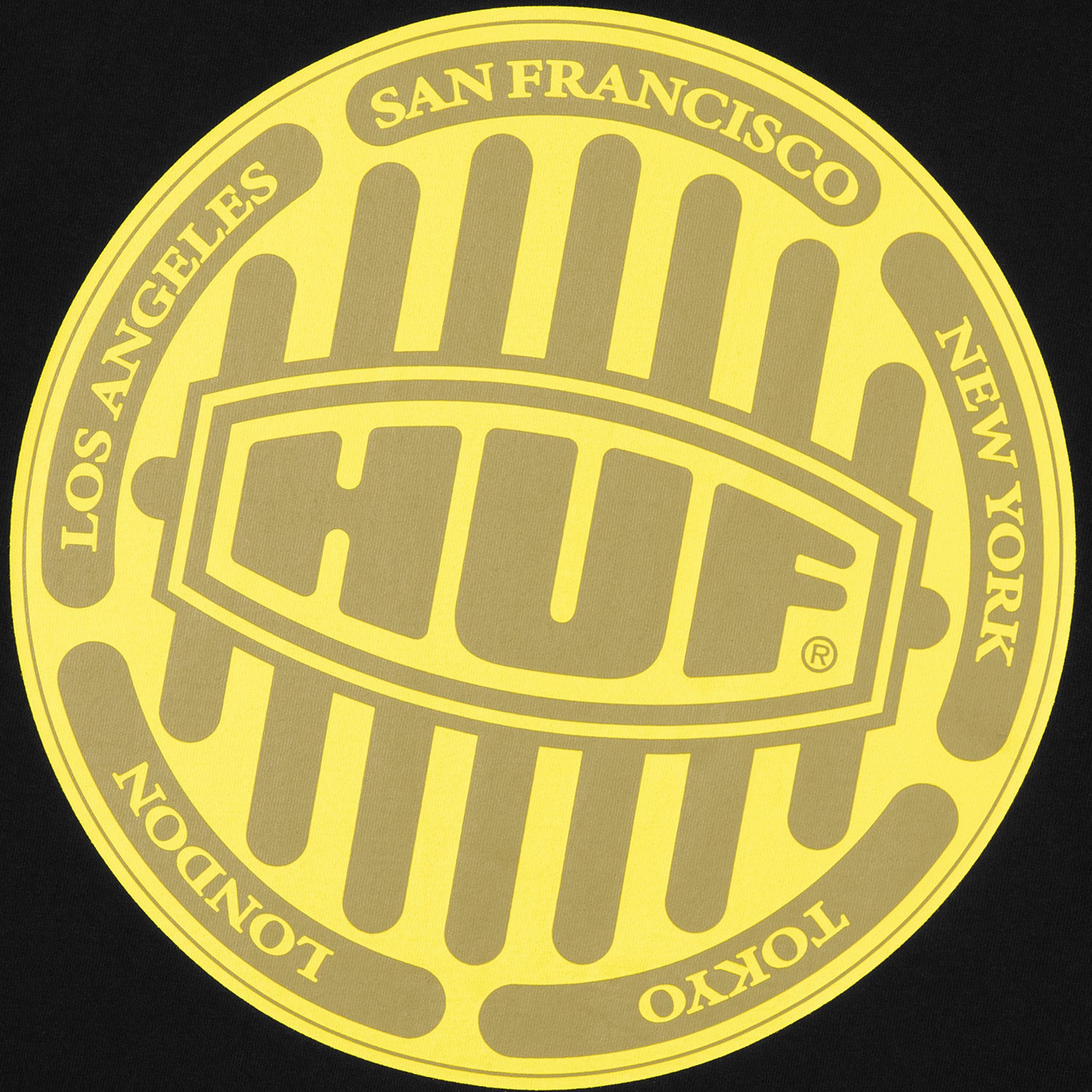 HUF (ハフ) Worldwide JP /T-SHIRTS(Tシャツ)/ DRAIN CAP TEE商品 / CLAY