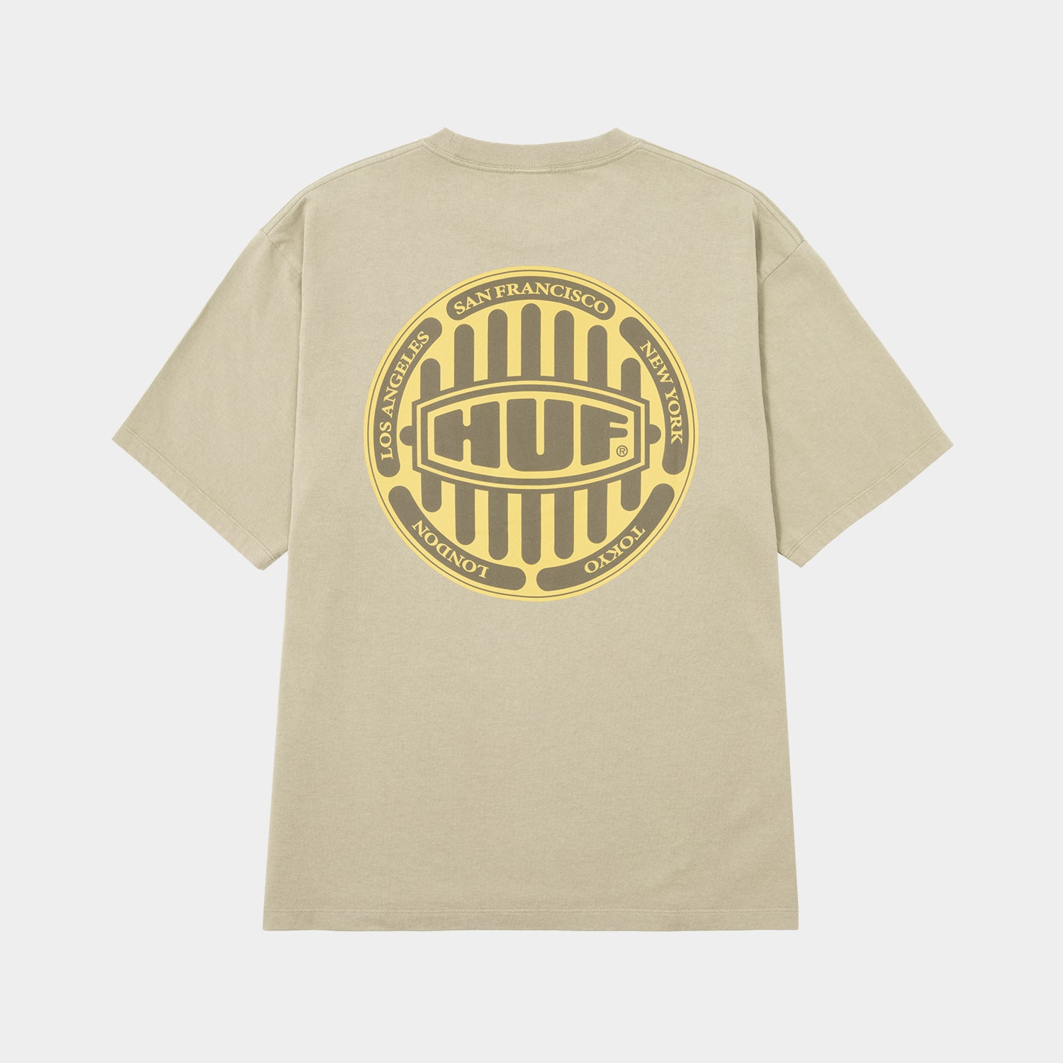 HUF (ハフ) Worldwide JP /T-SHIRTS(Tシャツ)/ DRAIN CAP TEE商品 / CLAY