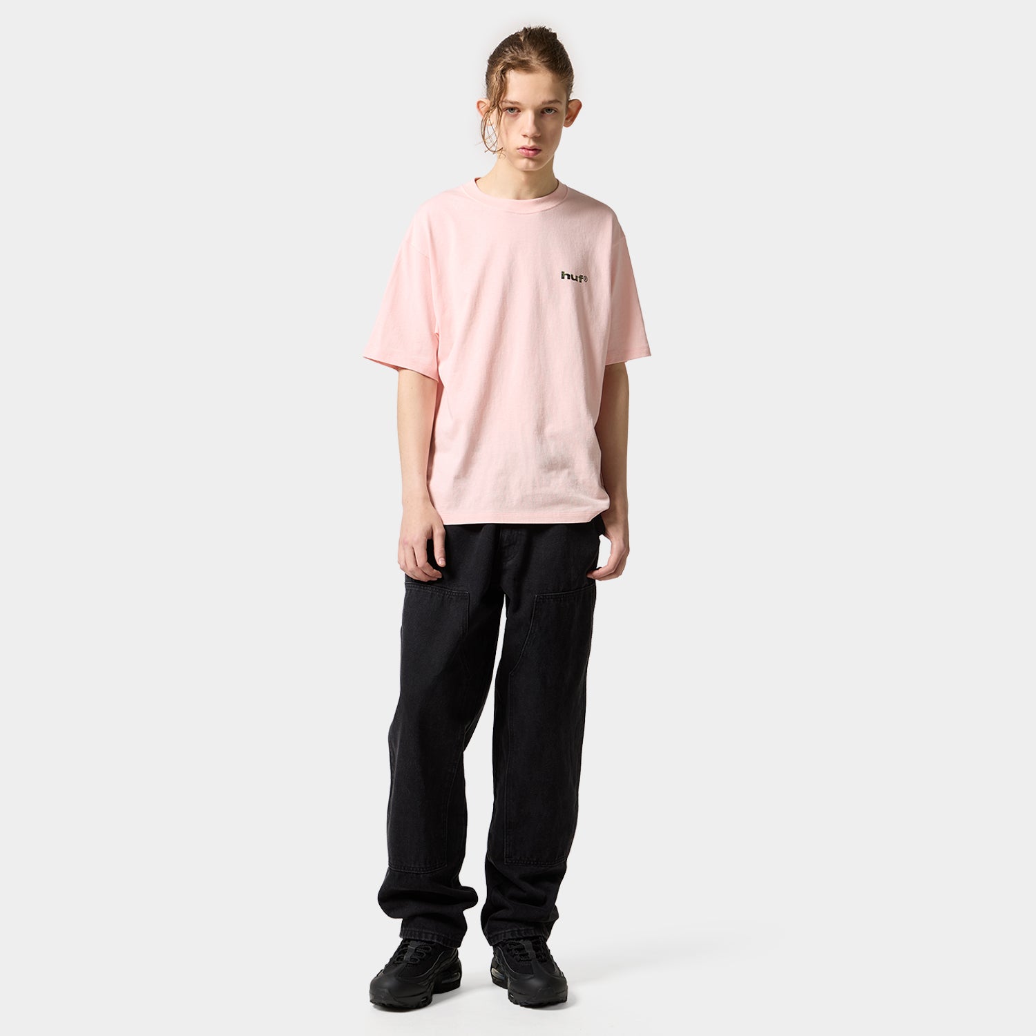 HUF (ハフ) Worldwide JP /T-SHIRTS(Tシャツ)/ huf eightynine CAMO TEE商品 / PINK