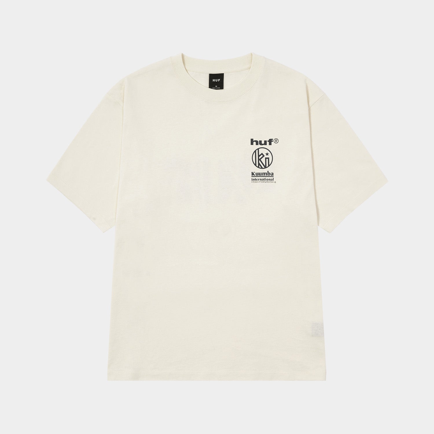 HUF (ハフ) Worldwide JP /T-SHIRTS(Tシャツ)/ HUF X KUUMBA INTERNATIONAL KUUMBA TEE商品 / CREAM