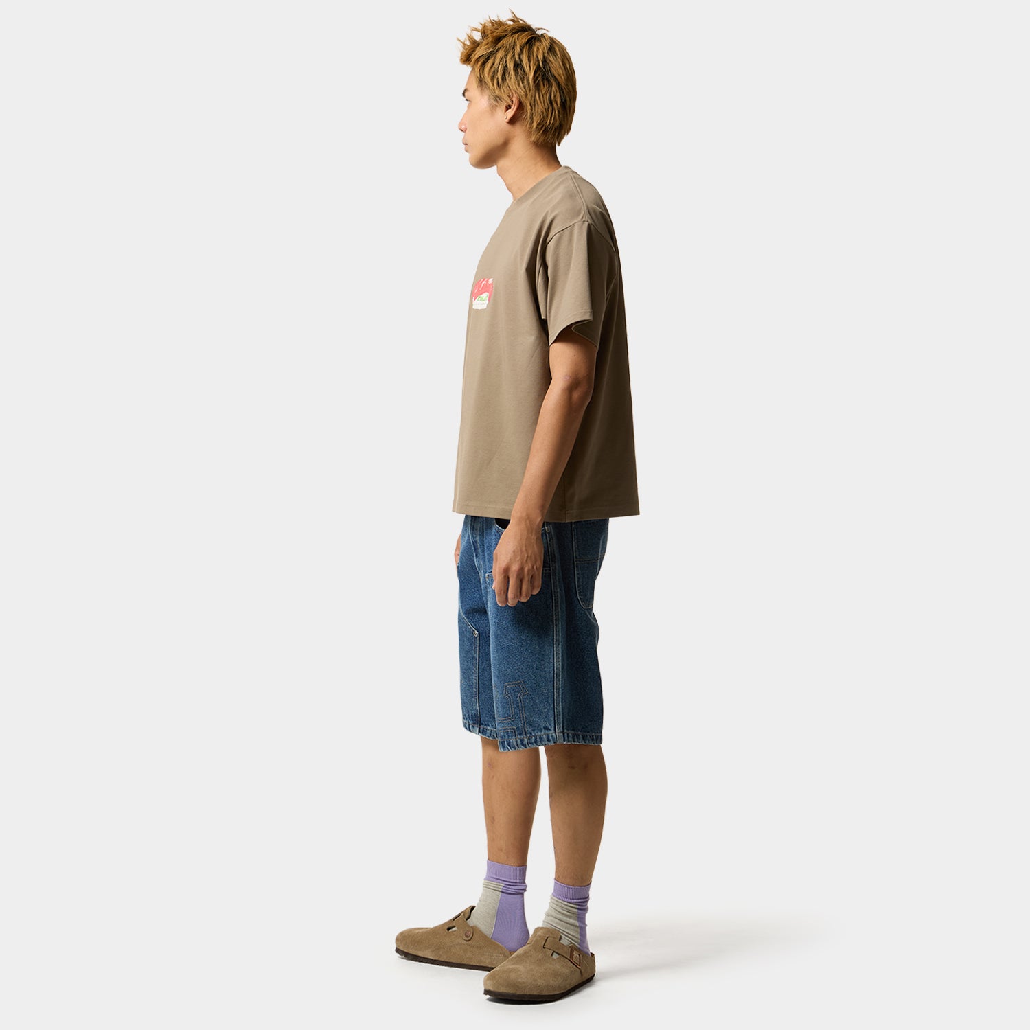 HUF (ハフ) Worldwide JP /T-SHIRTS(Tシャツ)/ HUF X EVISEN SKATEBOARDS HUF SUSHI TEE商品 / WHITE