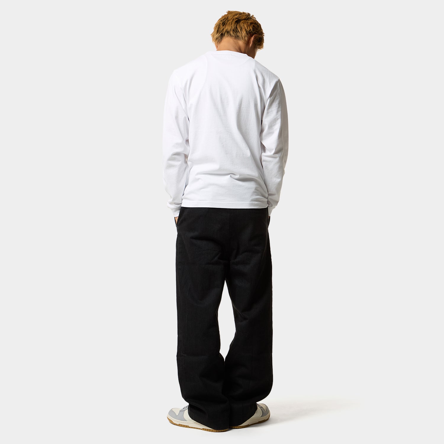 HUF (ハフ) Worldwide JP /T-SHIRTS(Tシャツ)/ HUF X EVISEN SKATEBOARDS HUFUJI LS TEE商品 / WHITE