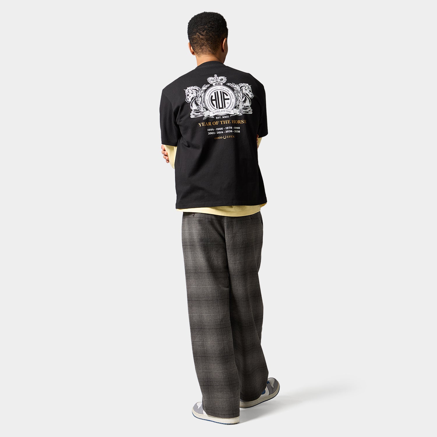HUF (ハフ) Worldwide JP /T-SHIRTS(Tシャツ)/ YEAR OF THE HORSE TEE商品 / WHITE